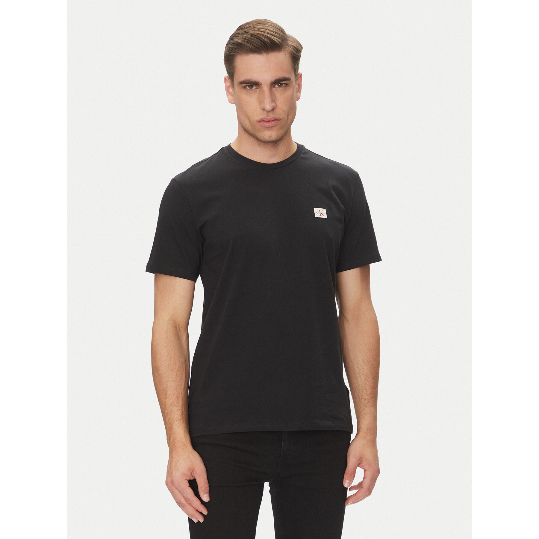 Calvin Klein Jeans T-Shirt LV04RC272G Czarny Regular Fit