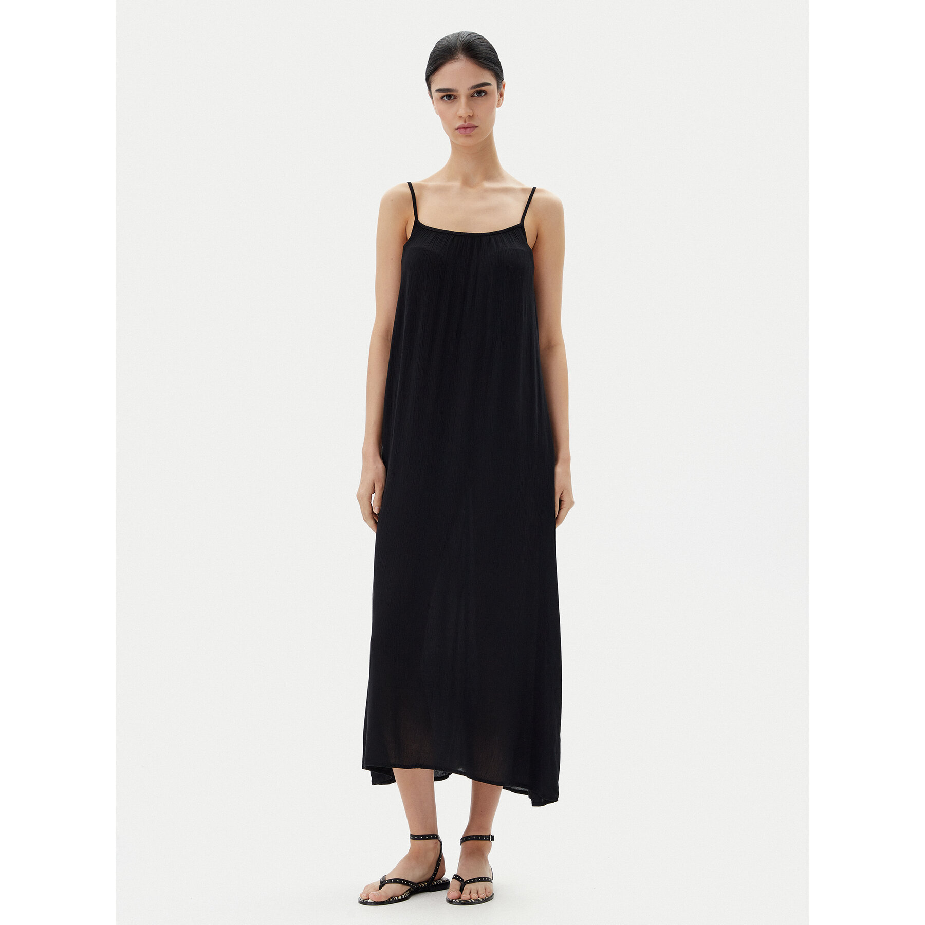 ONLY Sukienka letnia Niki 15344611 Czarny Regular Fit