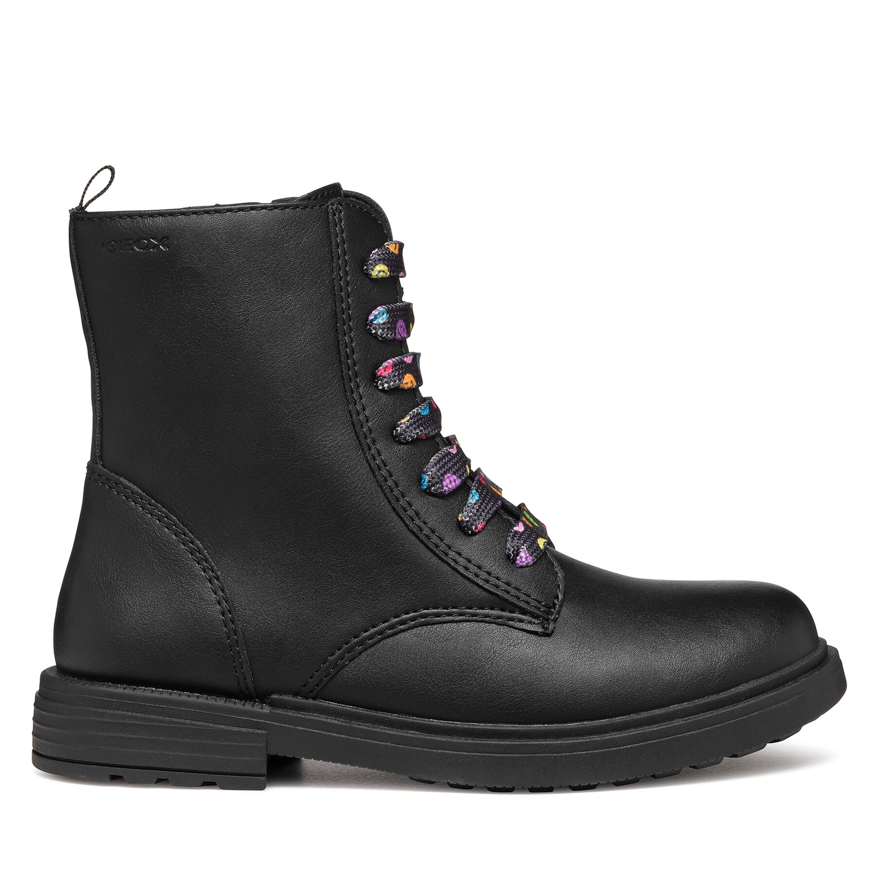 Geox Kozaki Jr Eclair J049QD 0003W C9240 S Czarny