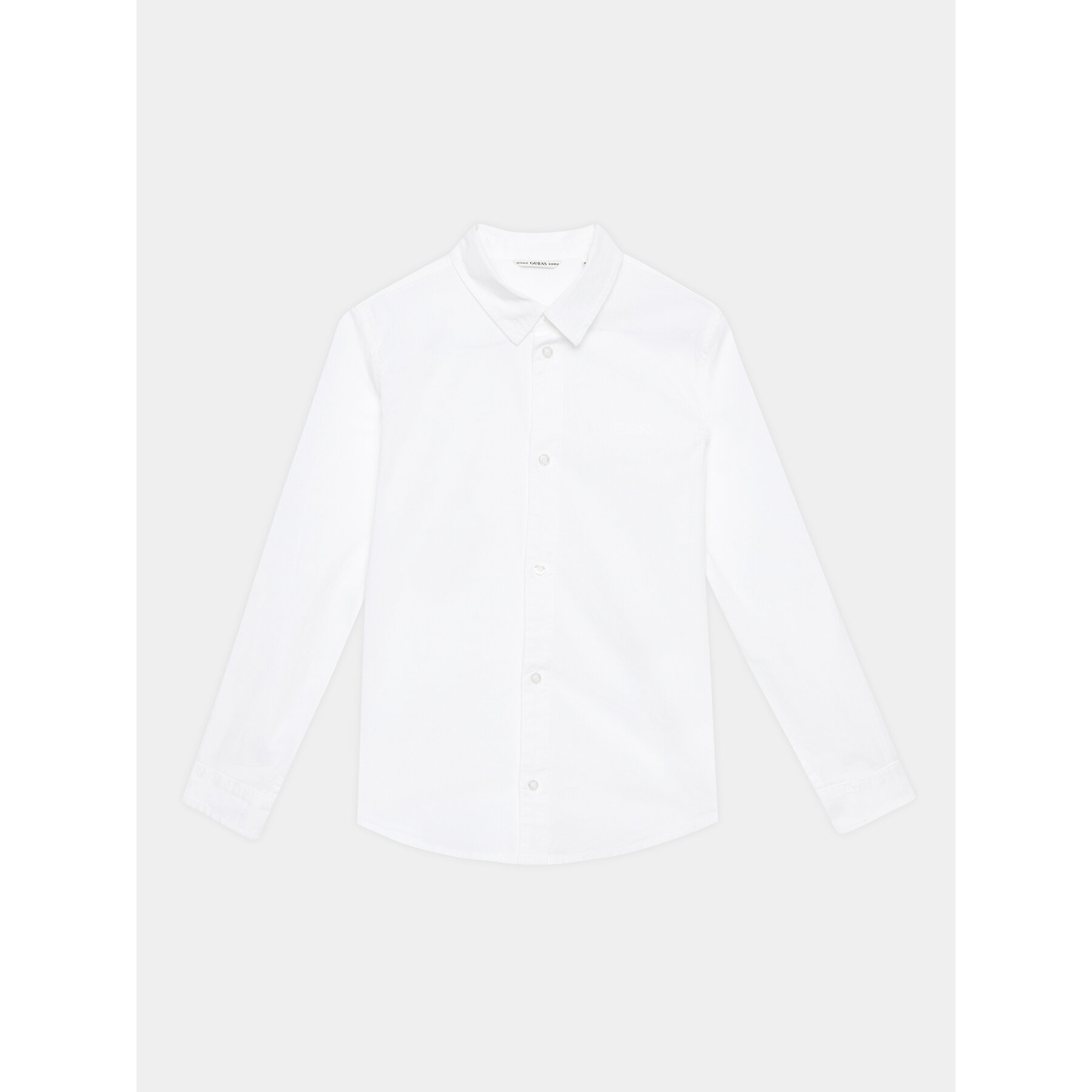 Guess Koszula L3YH04 WE5W0 Biały Regular Fit