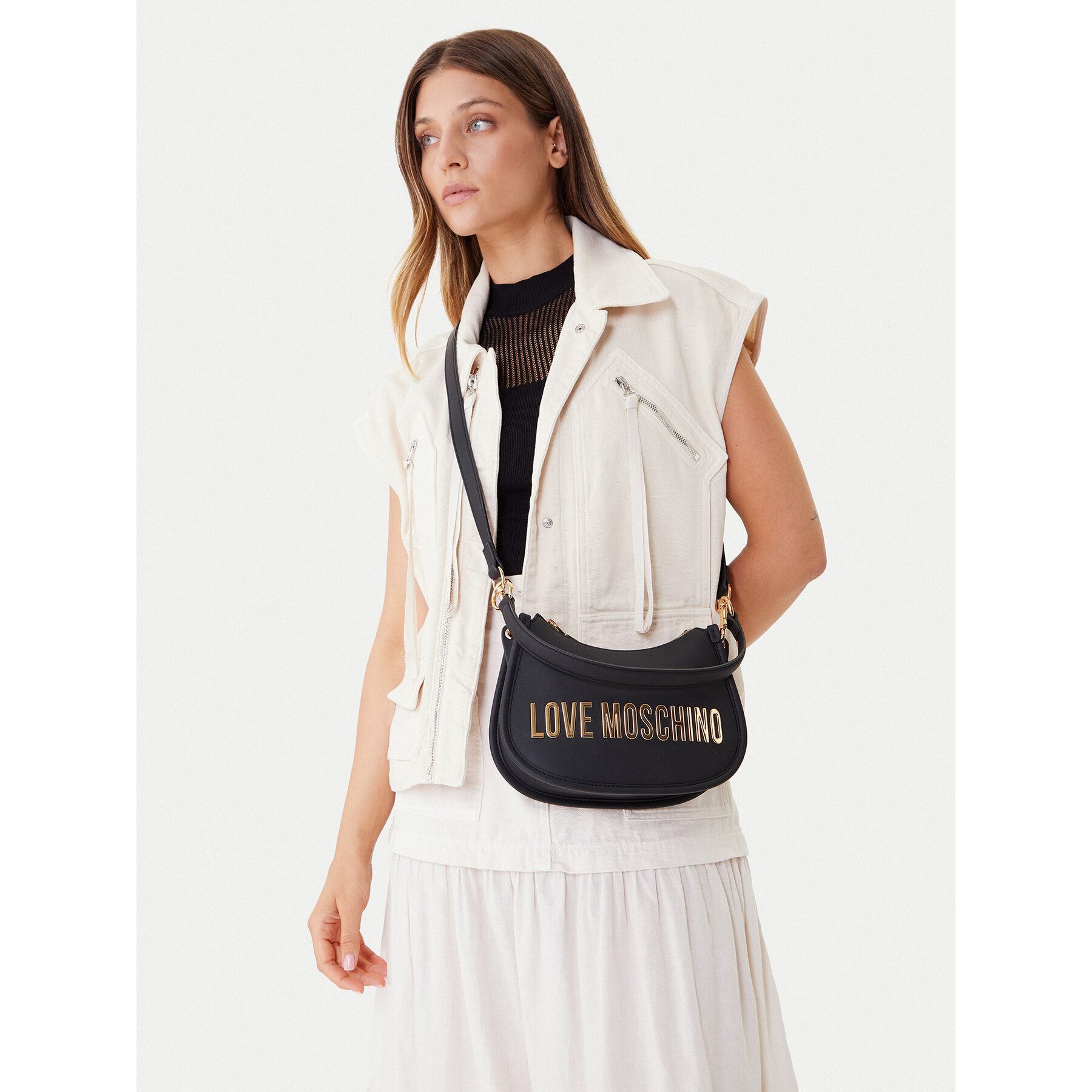 LOVE MOSCHINO Torebka JC4027PP0NKD0000 Czarny