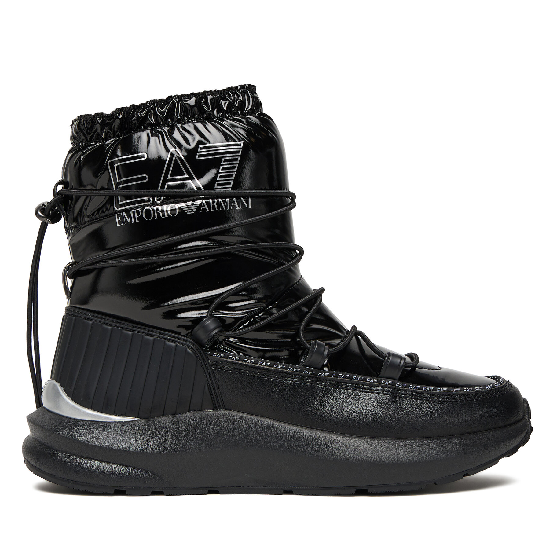 EA7 Emporio Armani Śniegowce 7X000328 AF18570 MC043 Czarny