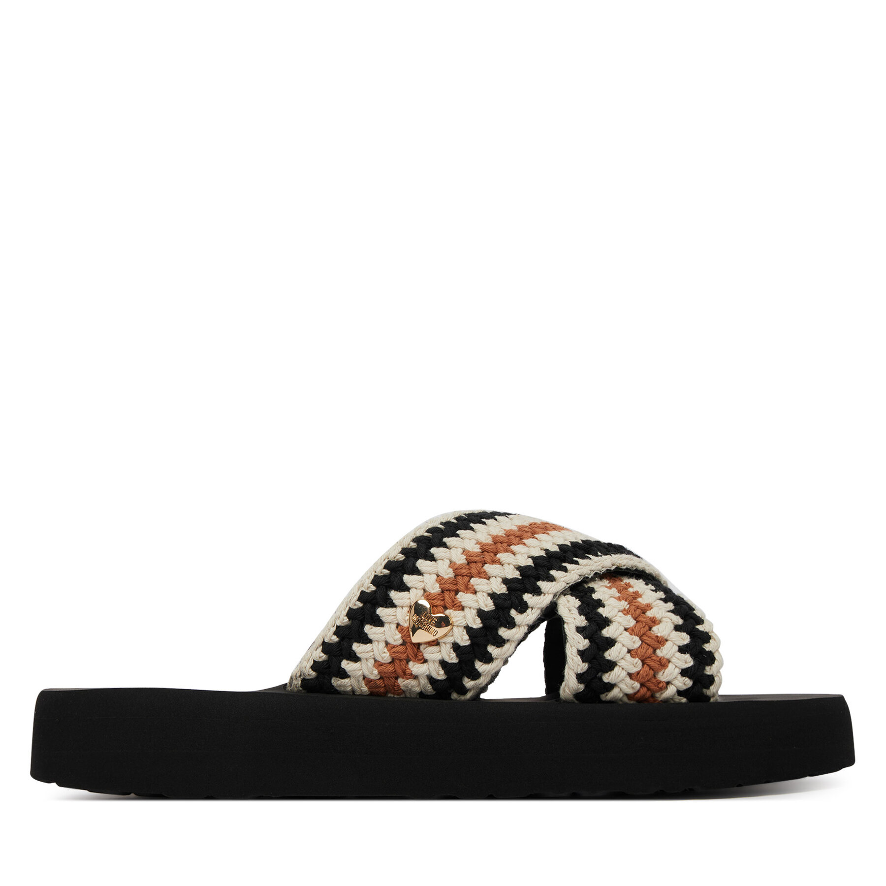LOVE MOSCHINO Klapki JA28324G0OJQC00A Kolorowy