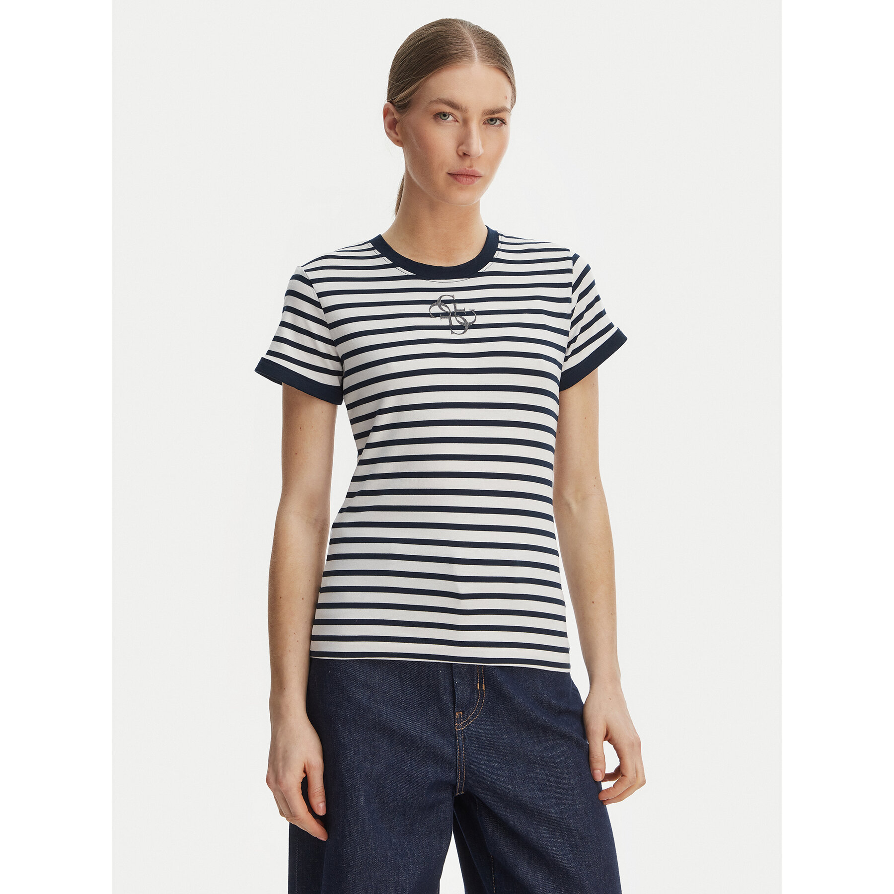 Guess T-Shirt W6GI18 K3040 Kolorowy Classic Fit