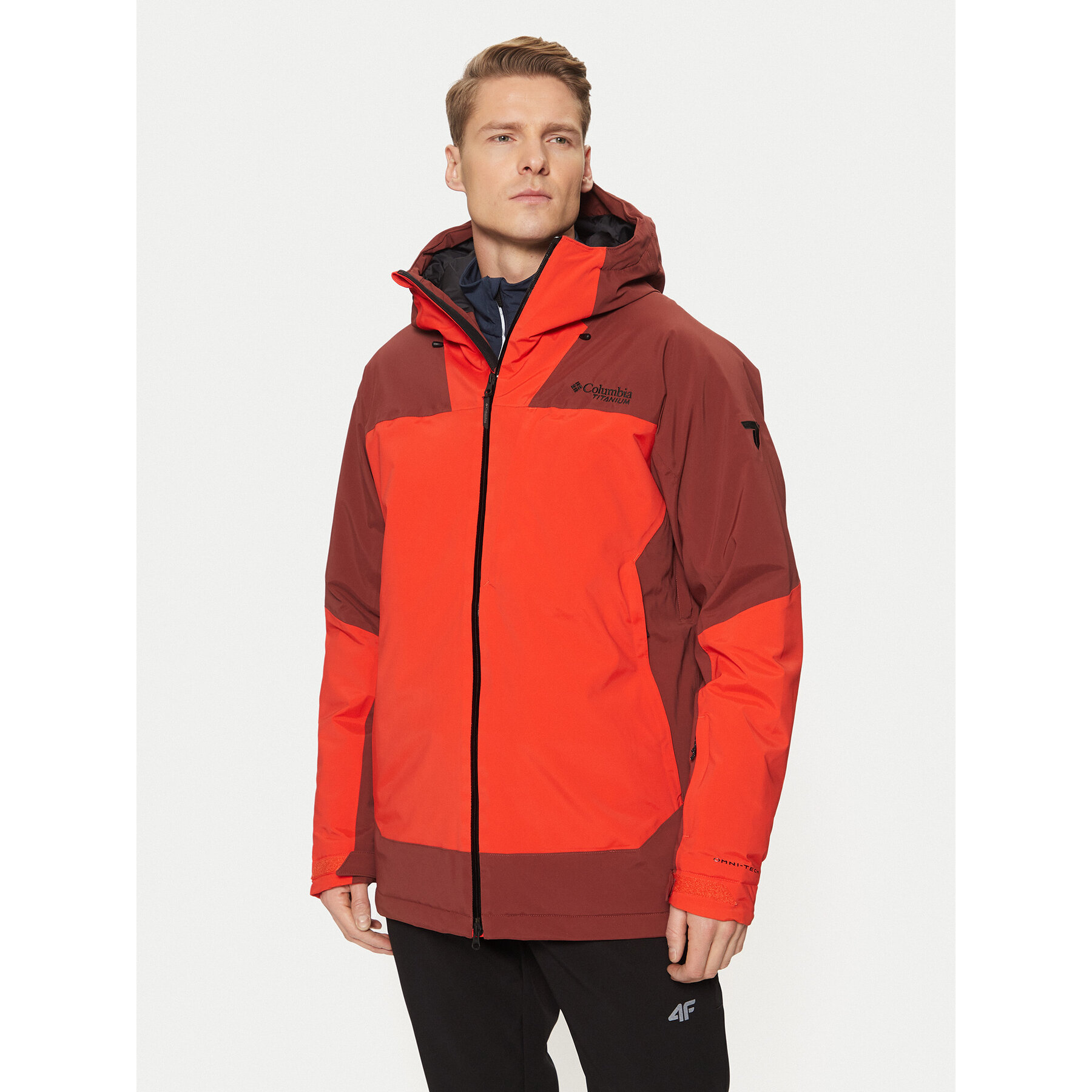 Columbia Kurtka narciarska Cirque Bowl™ 2087351 Czerwony Slim Fit