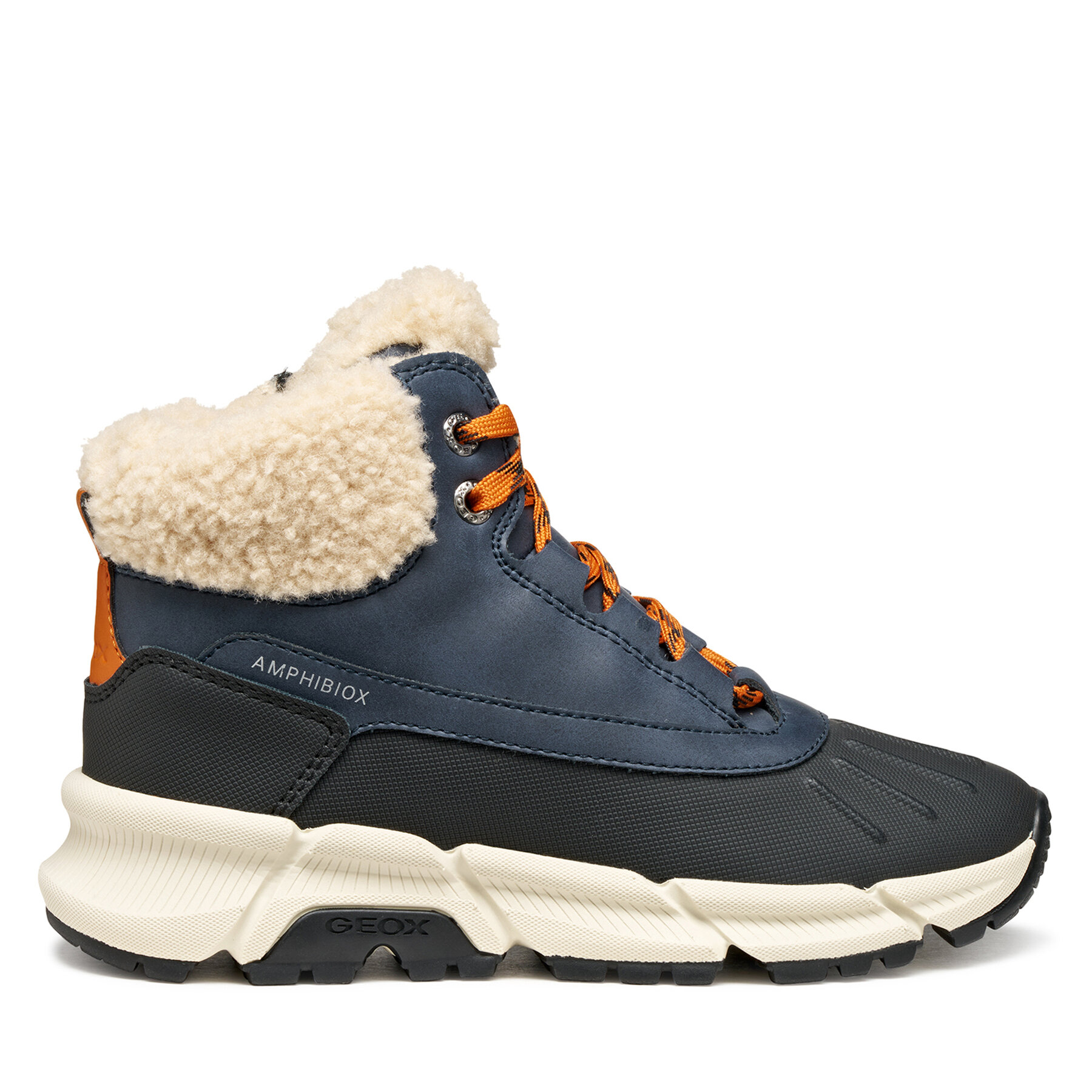 Geox Trzewiki J Flexyper Plus J56LCB 0ME50 C4218 S Granatowy