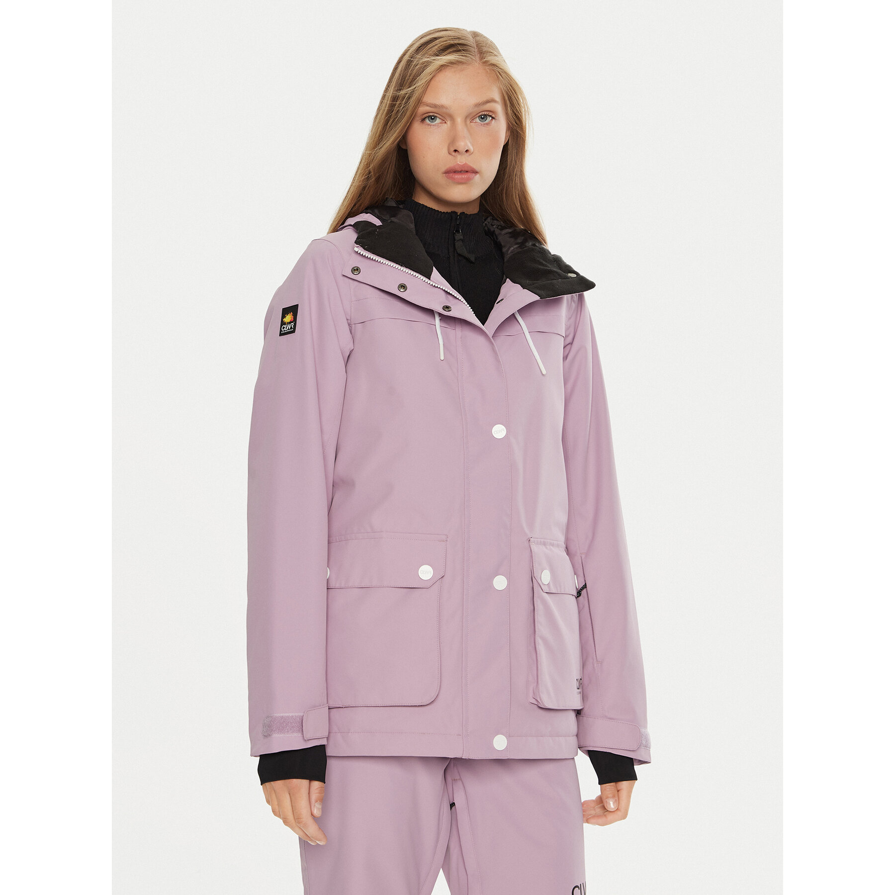 Colourwear Kurtka narciarska 7010318 Fioletowy Regular Fit