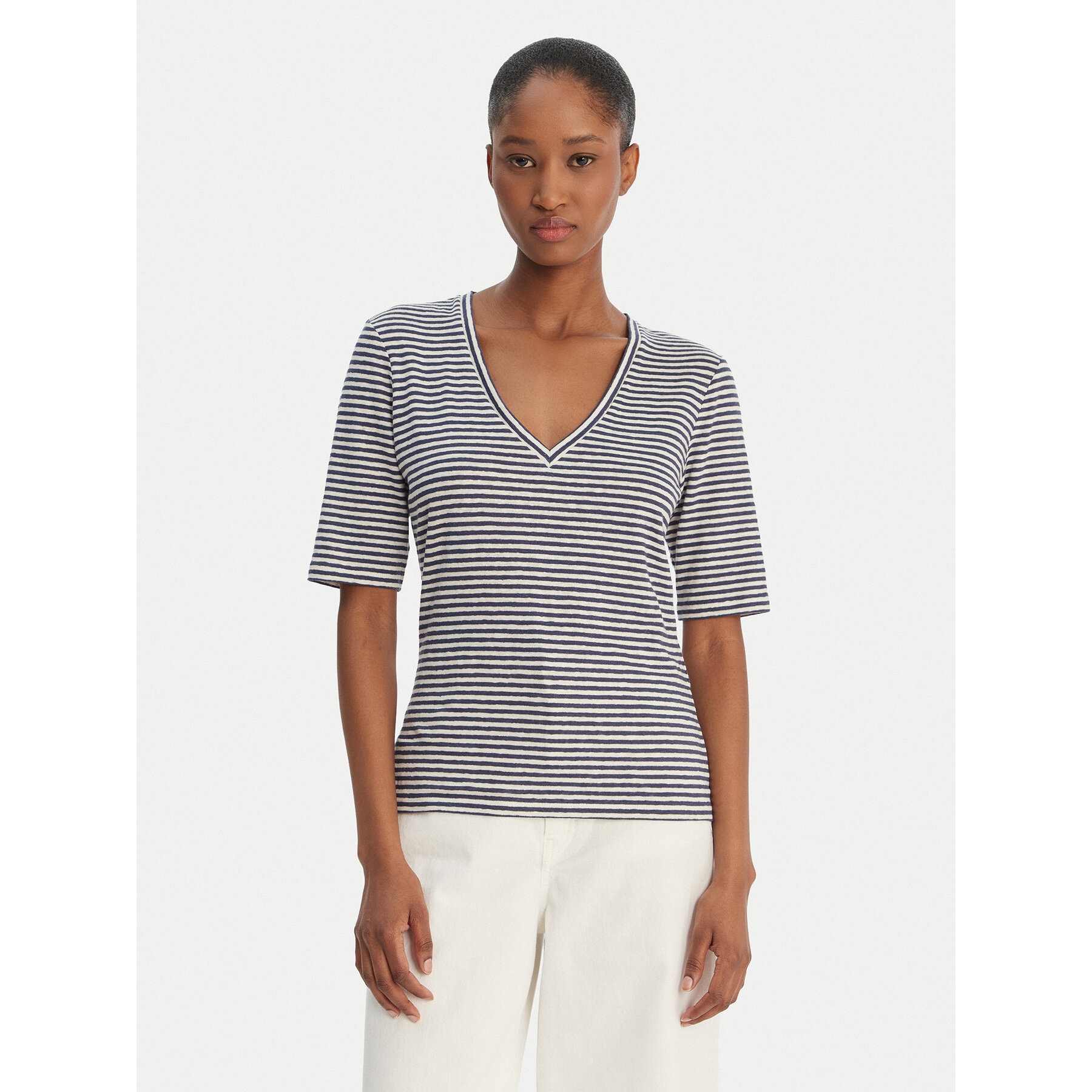 Weekend Max Mara T-Shirt Opzione 2615941042 Granatowy Regular Fit