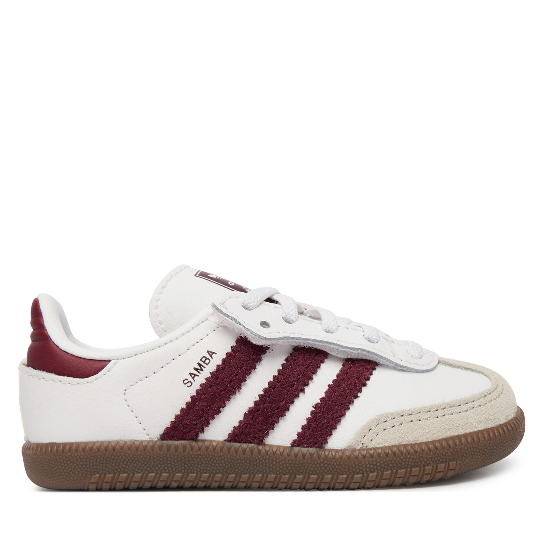 adidas Sneakersy Samba Og Comfort Closure Elastic Lace KZ8680 Biały