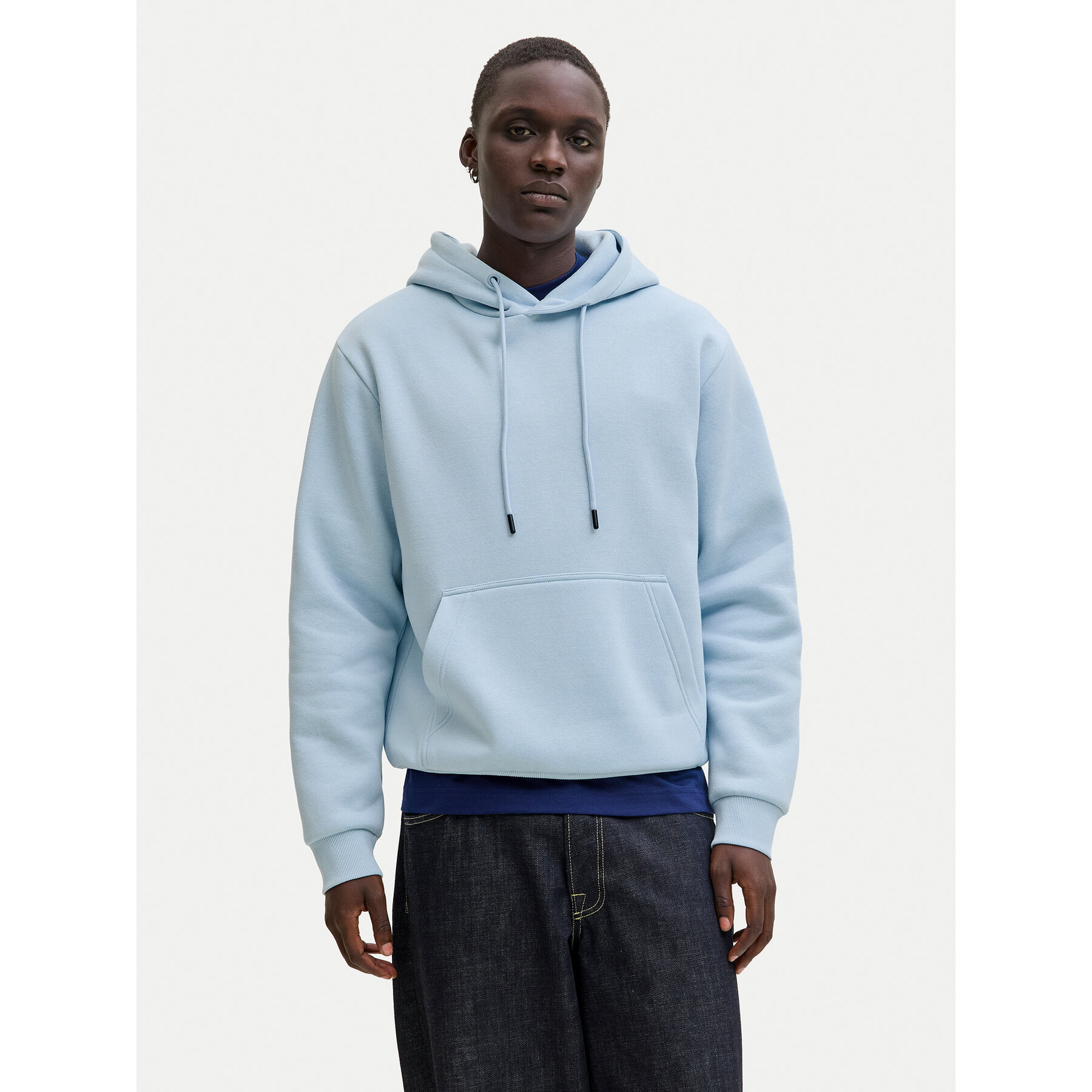 Jack & Jones Bluza Bradley 12249340 Niebieski Regular Fit