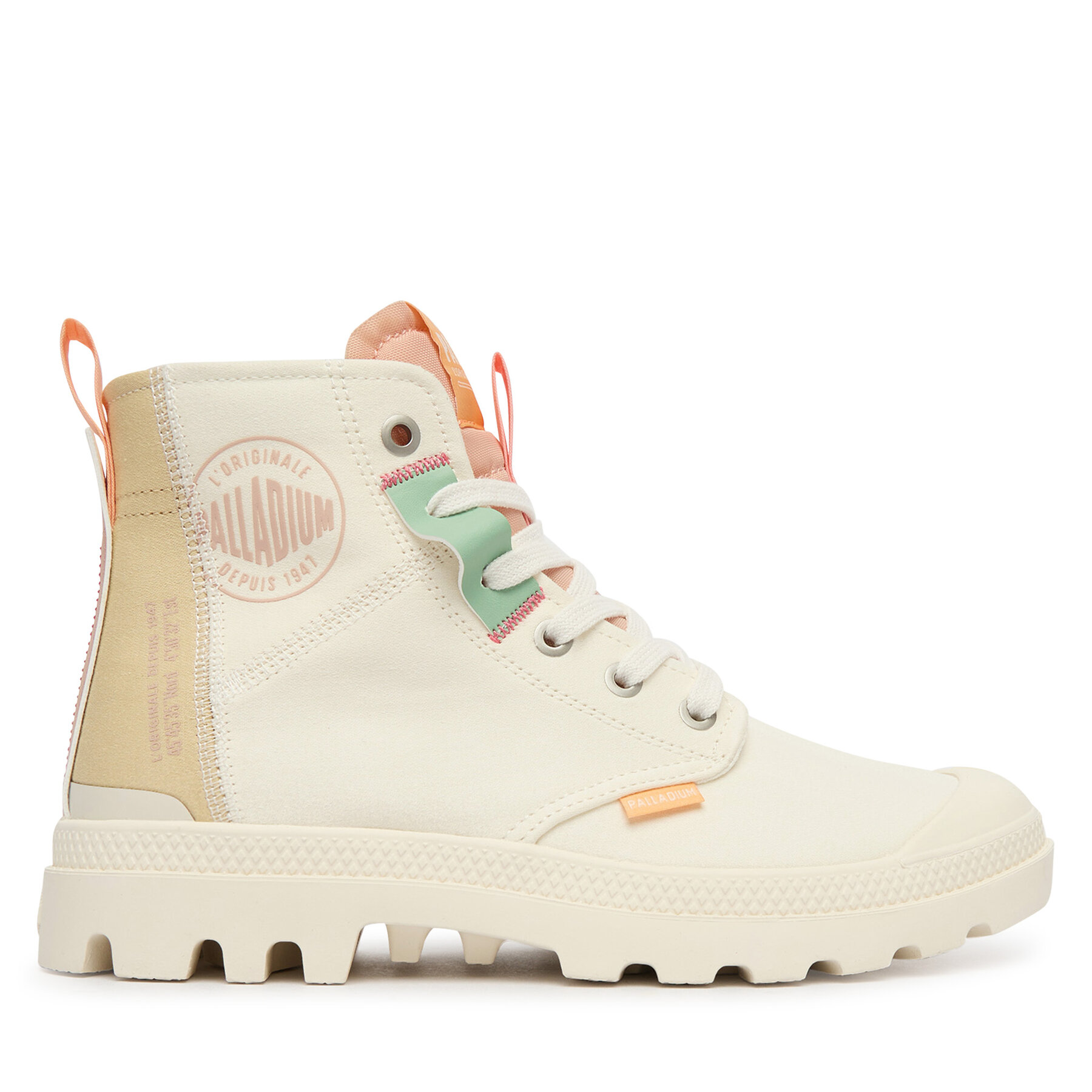 Palladium Trapery Pampahi Urbanlayer 94668-161-M Écru