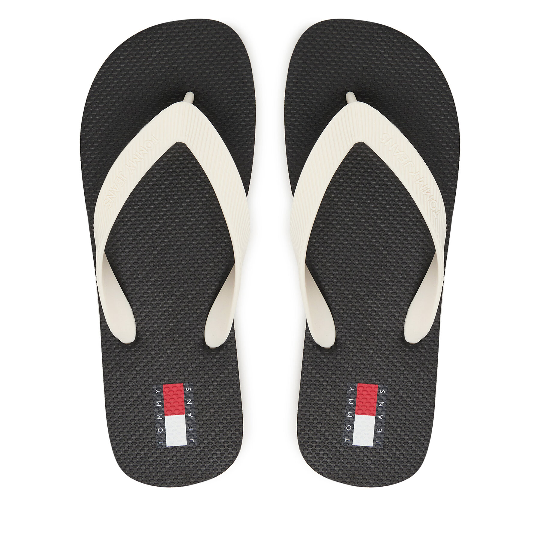 Tommy Jeans Japonki Tjw Logo Summer Sandal EN0EN02979 Czarny