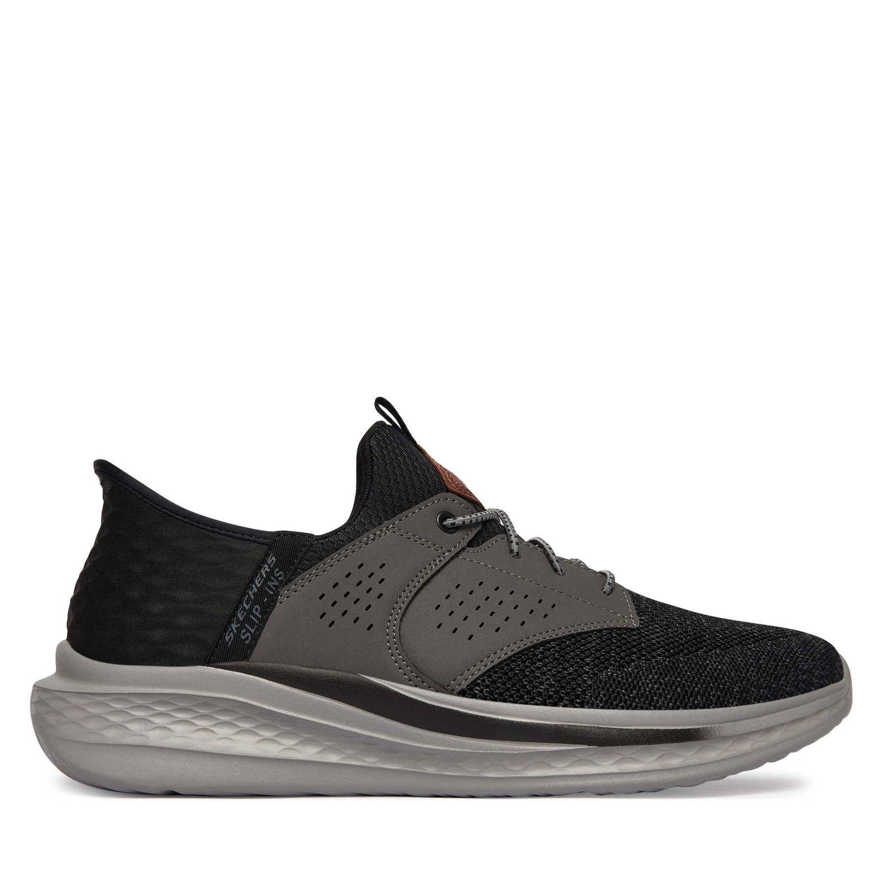 Skechers Sneakersy Slip-Ins Rf: Slade - Caster 210889/BKGY Czarny