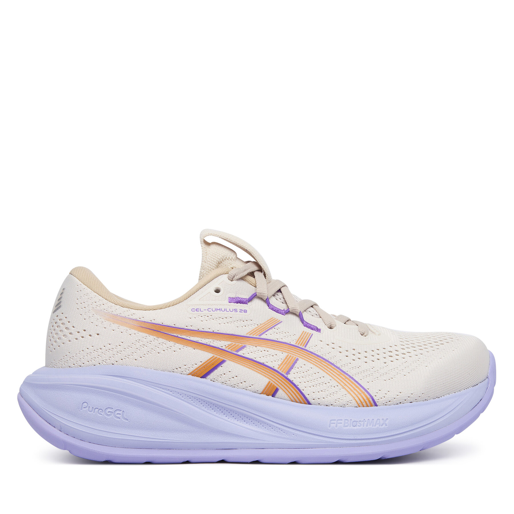Asics Buty do biegania Gel-Cumulus 28 1012B916 Kremowy