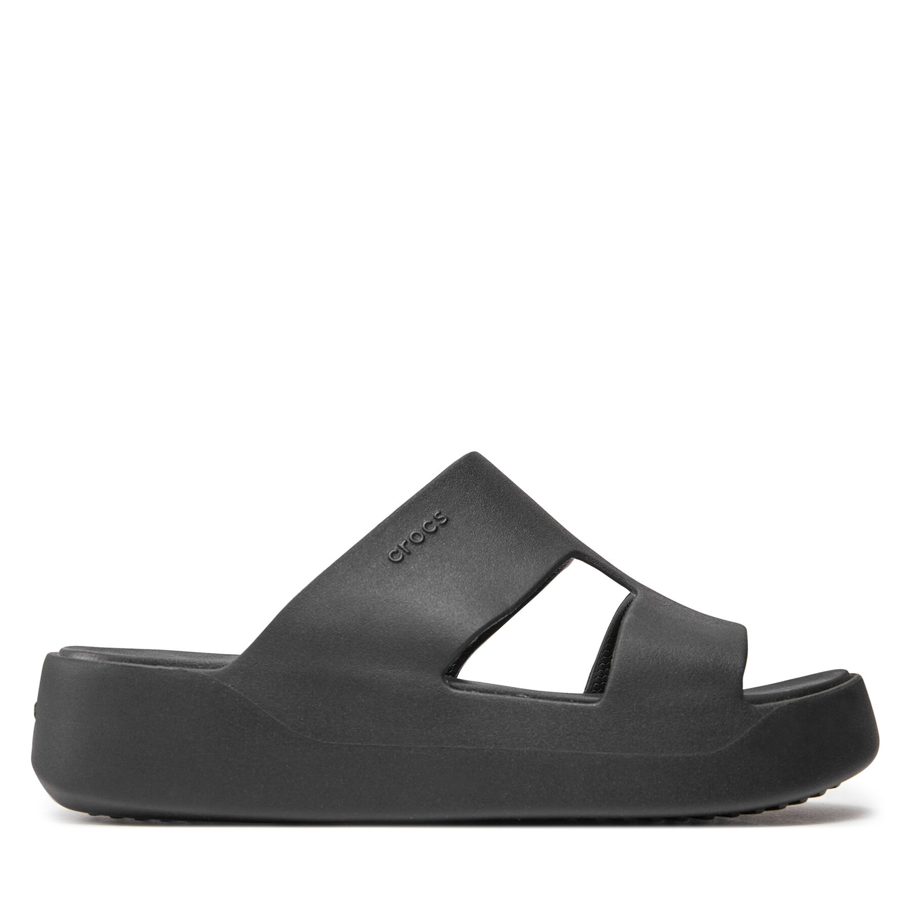 Crocs Klapki Getaway Platform H-Strap 209409 Czarny
