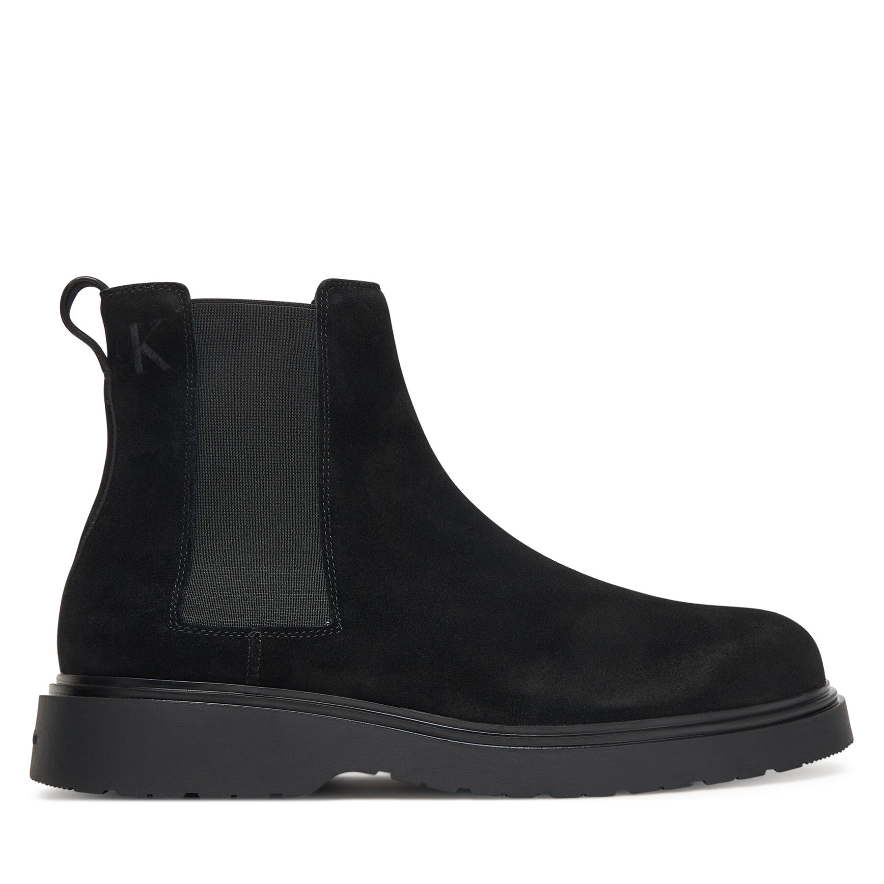 Calvin Klein Sztyblety Combat Ess Chelsea Boot Su YM0YM01372 Czarny