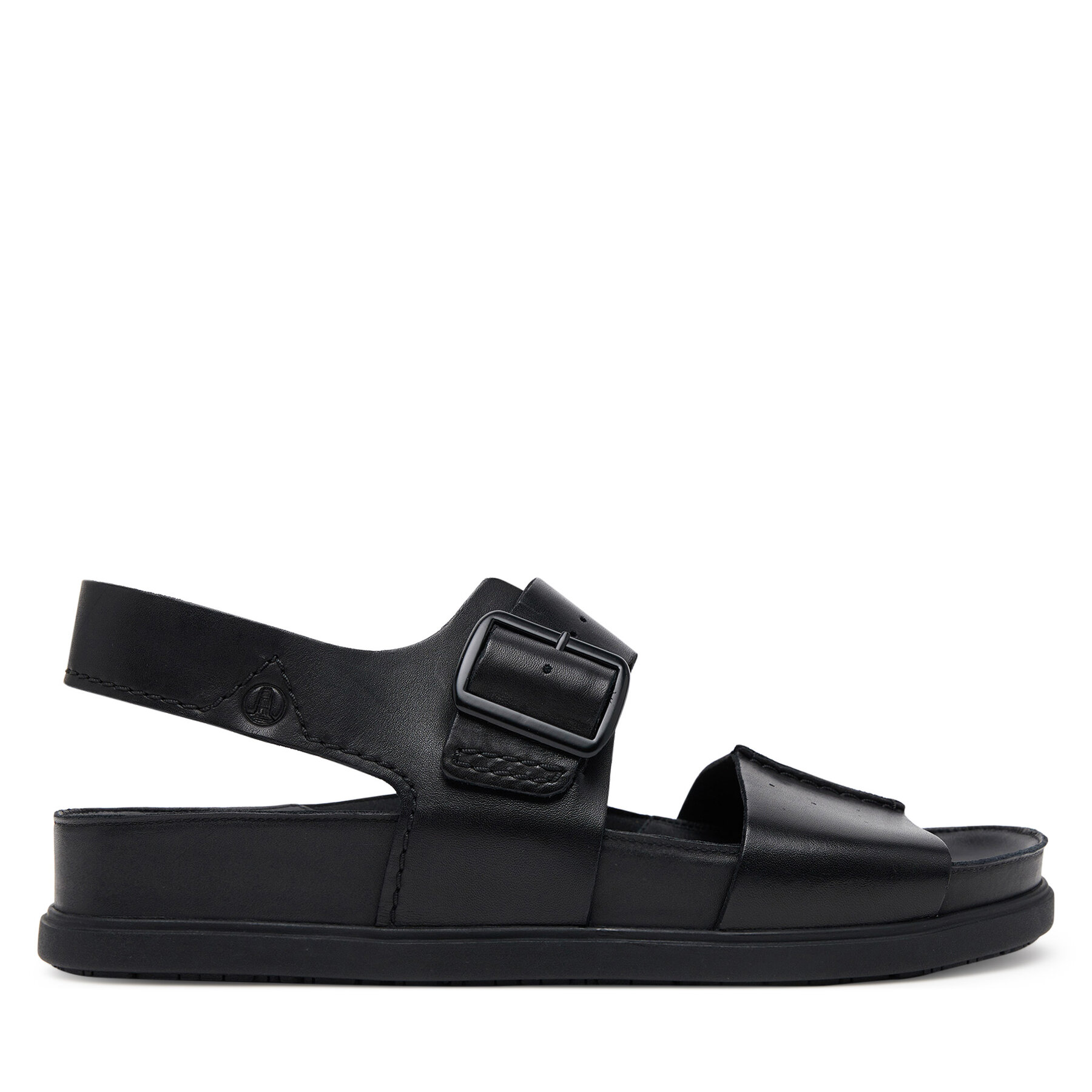 Clarks Sandały Torford Strap 26180896 Czarny