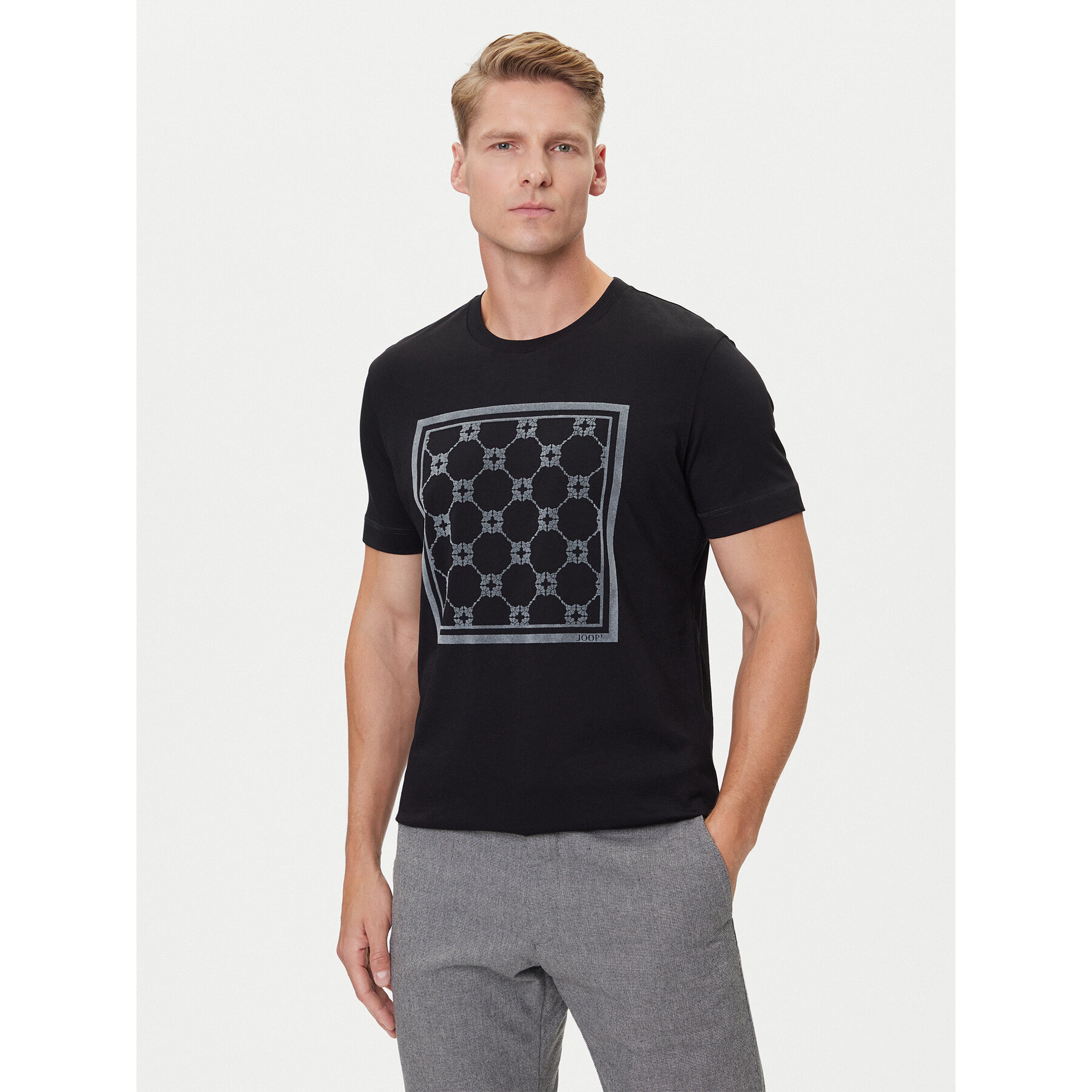 JOOP! T-Shirt 17 JJ-21Bajo 30047429 Czarny Modern Fit