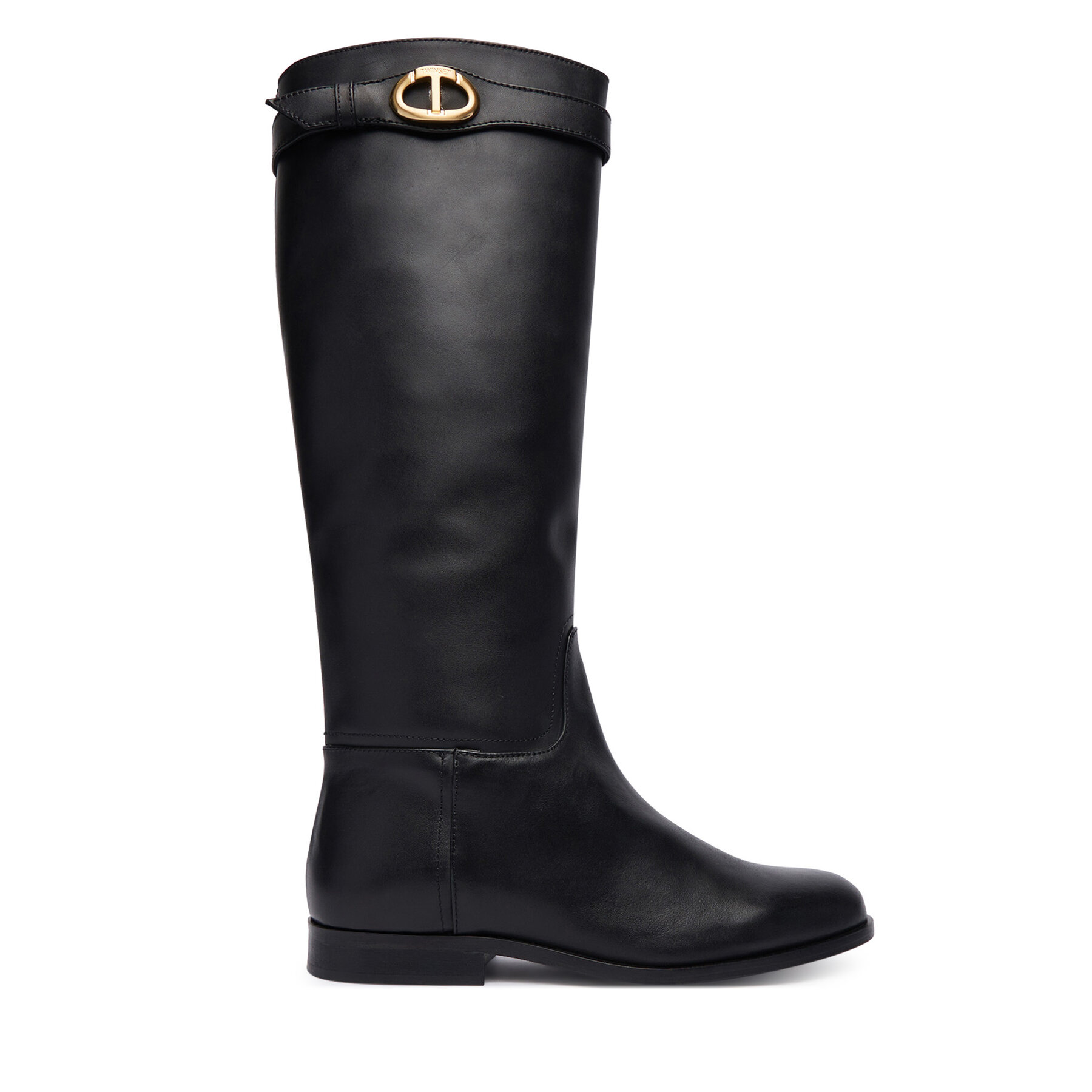 TWINSET Botki 252TCP19C Czarny