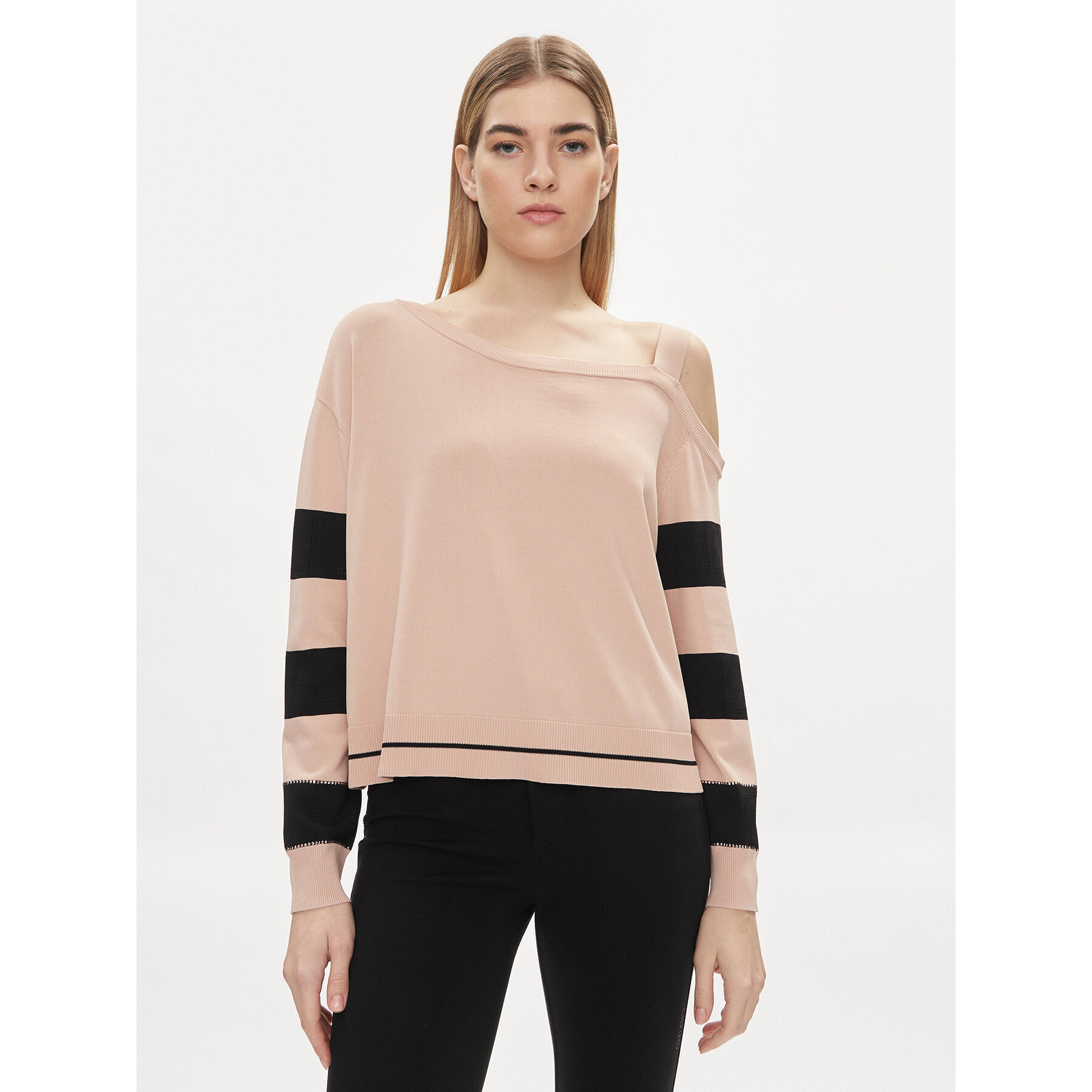 Liu Jo Sweter TA4112 MS36L Różowy Regular Fit