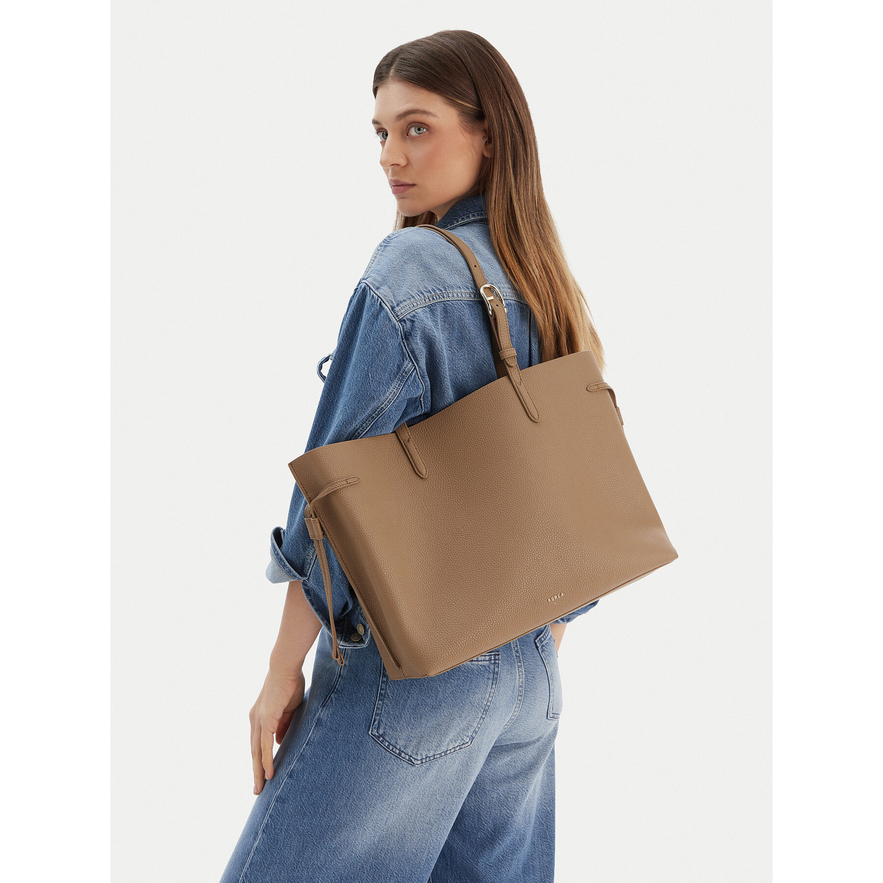 Furla Torebka Ava L WB02001 BX4329 CN 4619S Brązowy