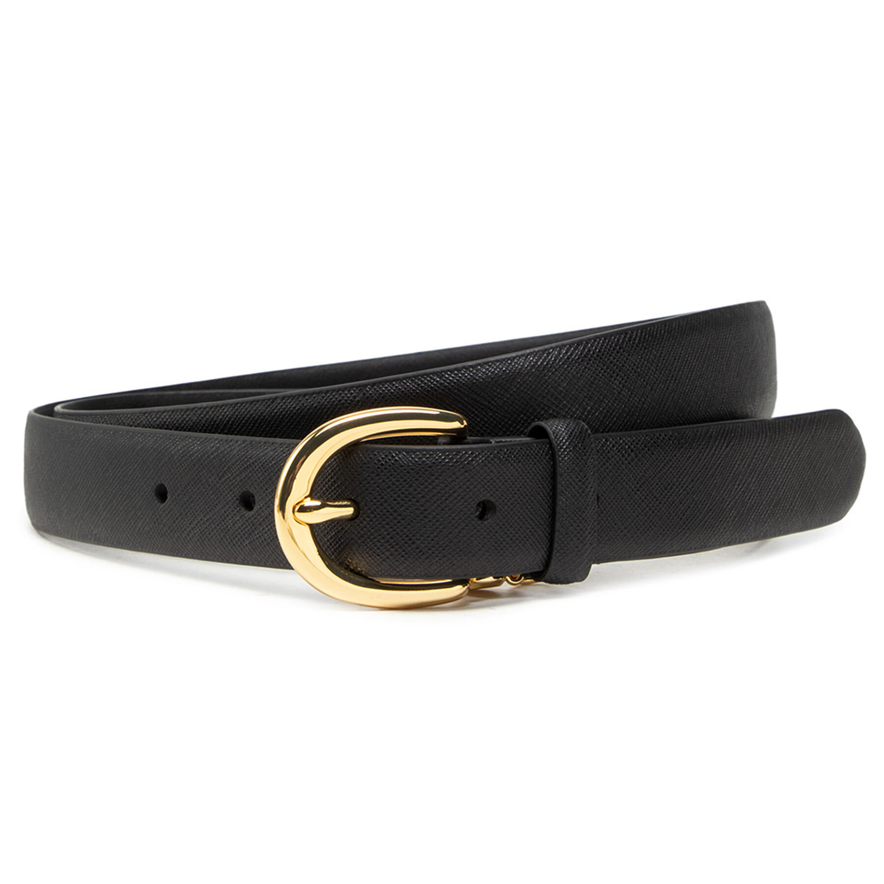 Lauren Ralph Lauren Pasek Damski Charm Classc 412802952004 Czarny