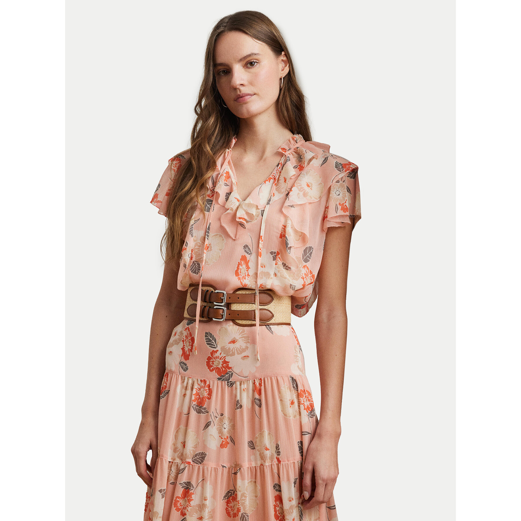 LAUREN RALPH LAUREN Bluzka 200963698001 Różowy Relaxed Fit
