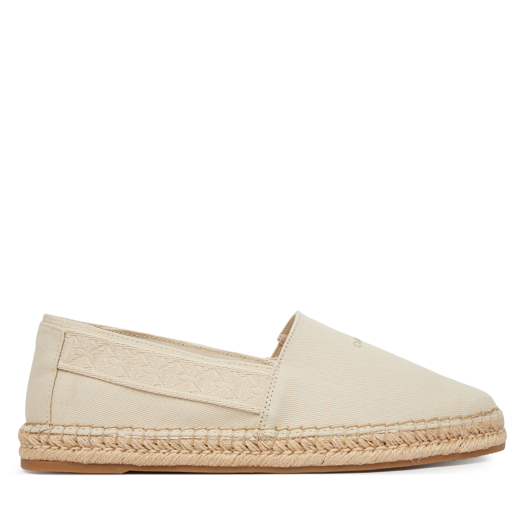 Calvin Klein Espadryle Espadrille Webbing Cv HM0HM02075 Écru