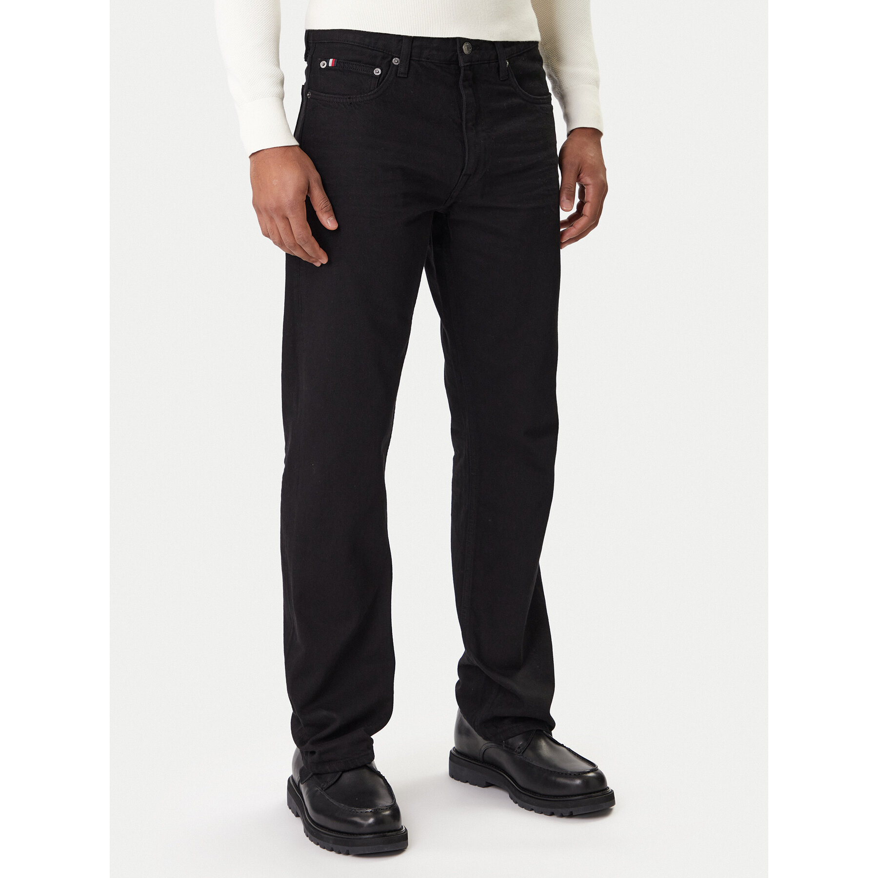 Tommy Hilfiger Jeansy Dover MW0MW42810 Czarny Straight Fit