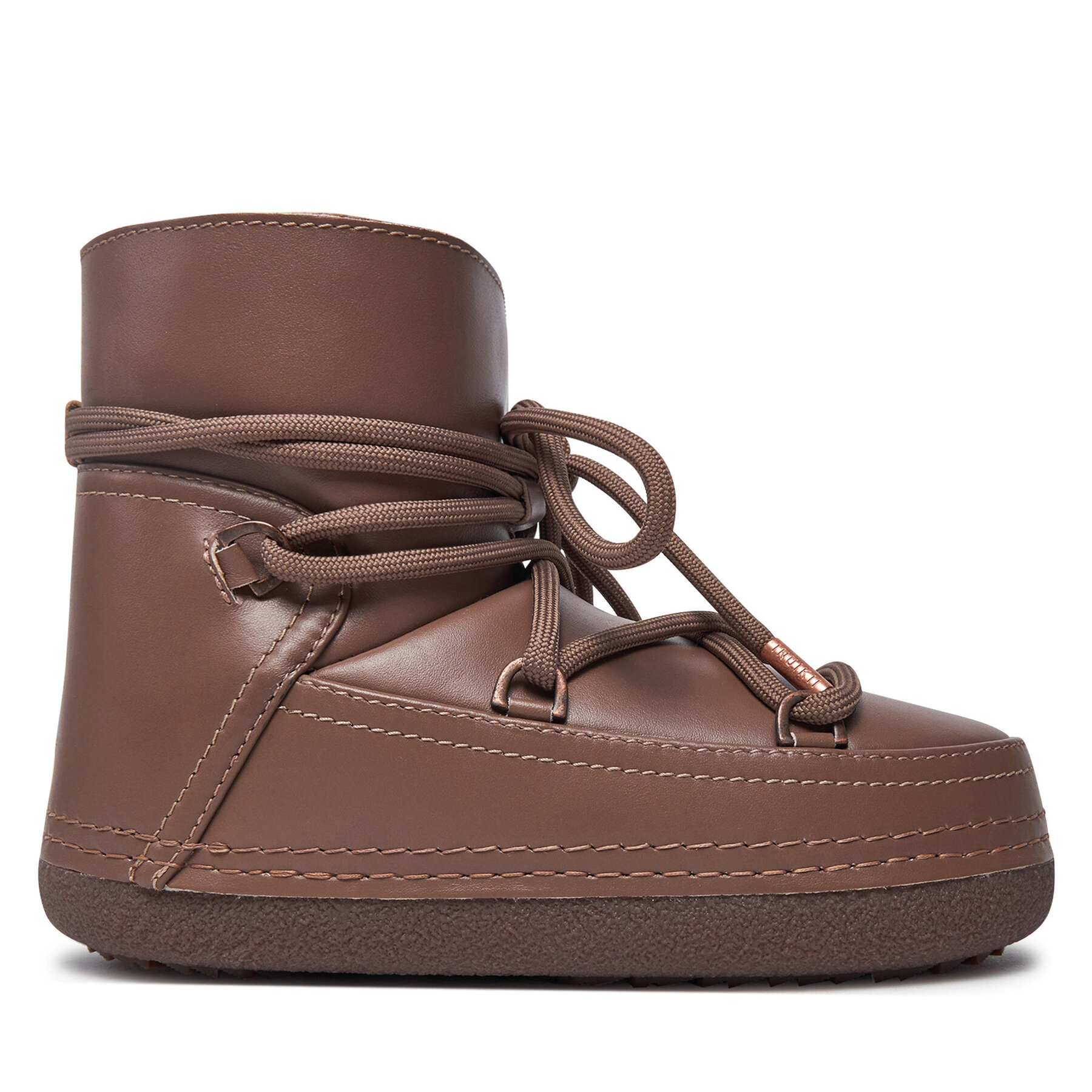 Inuikii Śniegowce Full Leather 75101-087 Brązowy