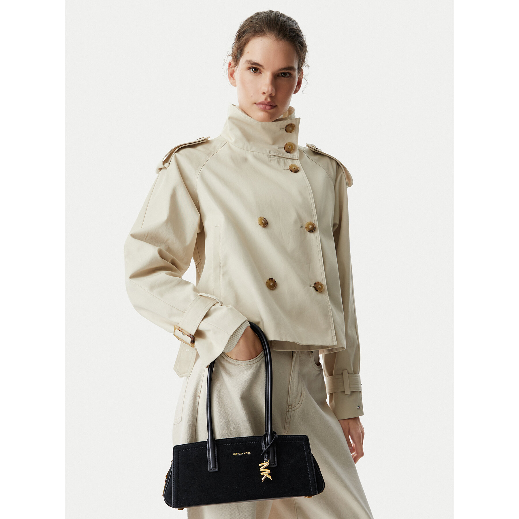 MICHAEL Michael Kors Torebka 30T6A9IT0S Czarny