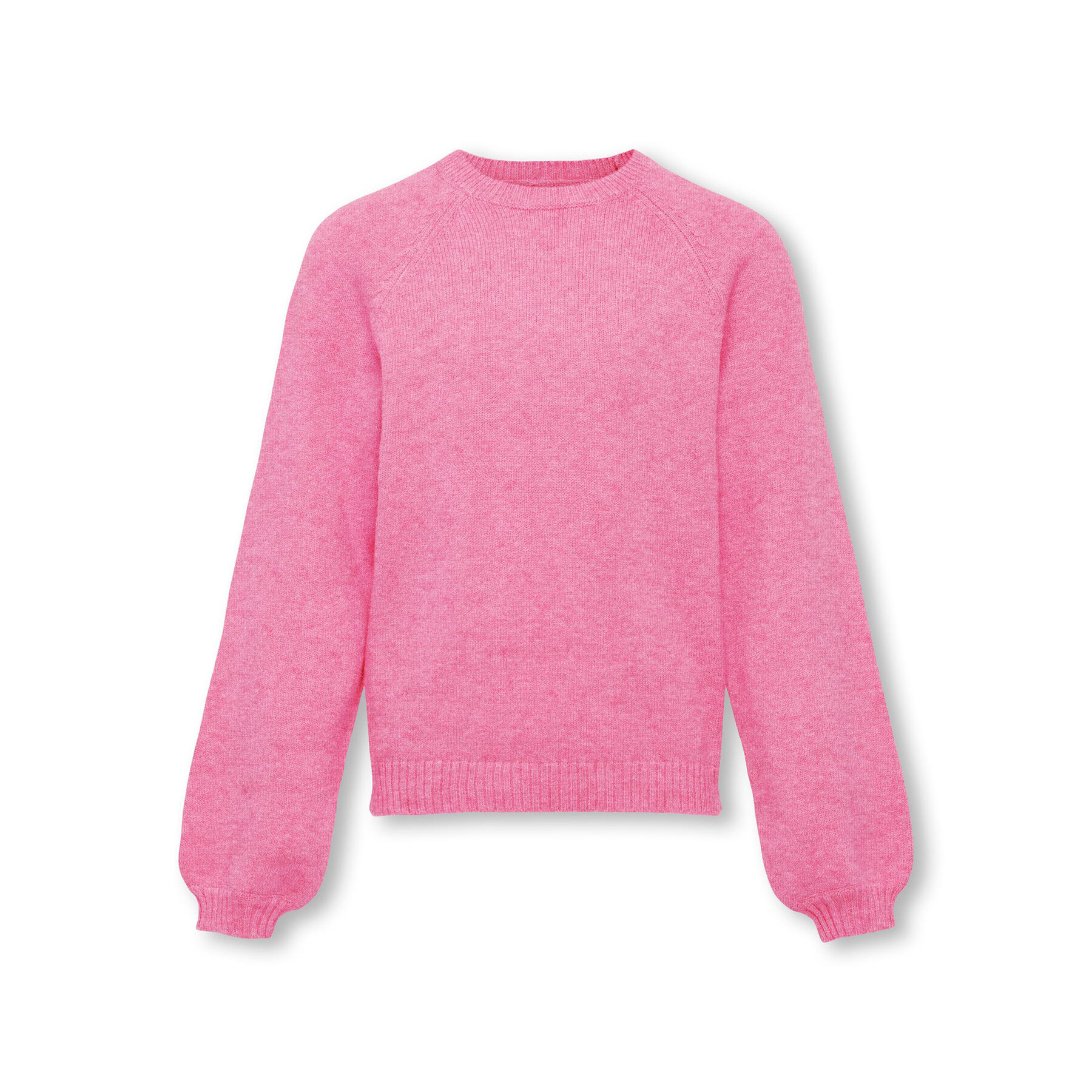Kids ONLY Sweter 15246166 Różowy Regular Fit