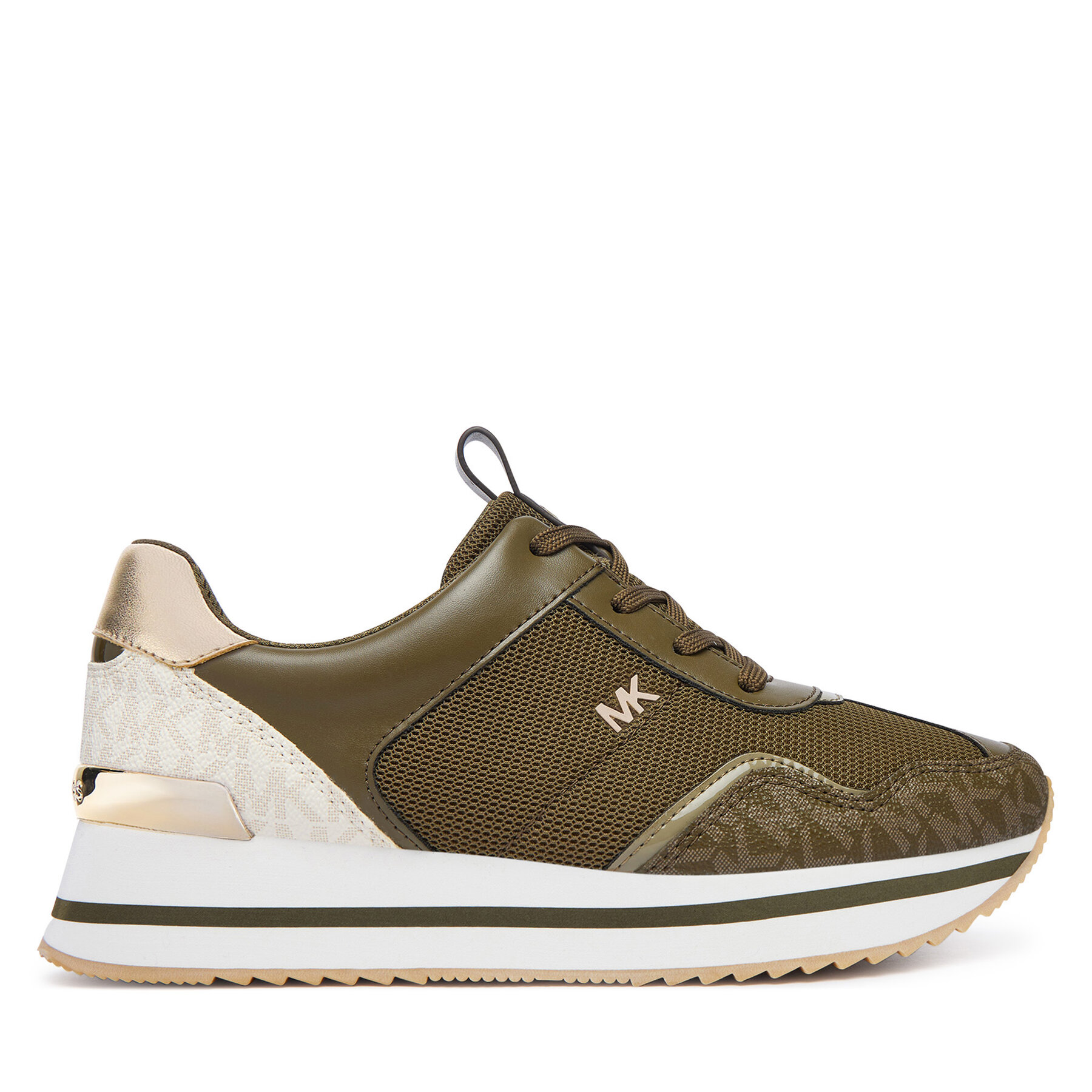 MICHAEL Michael Kors Sneakersy Raina 43T6RNFS1D Khaki