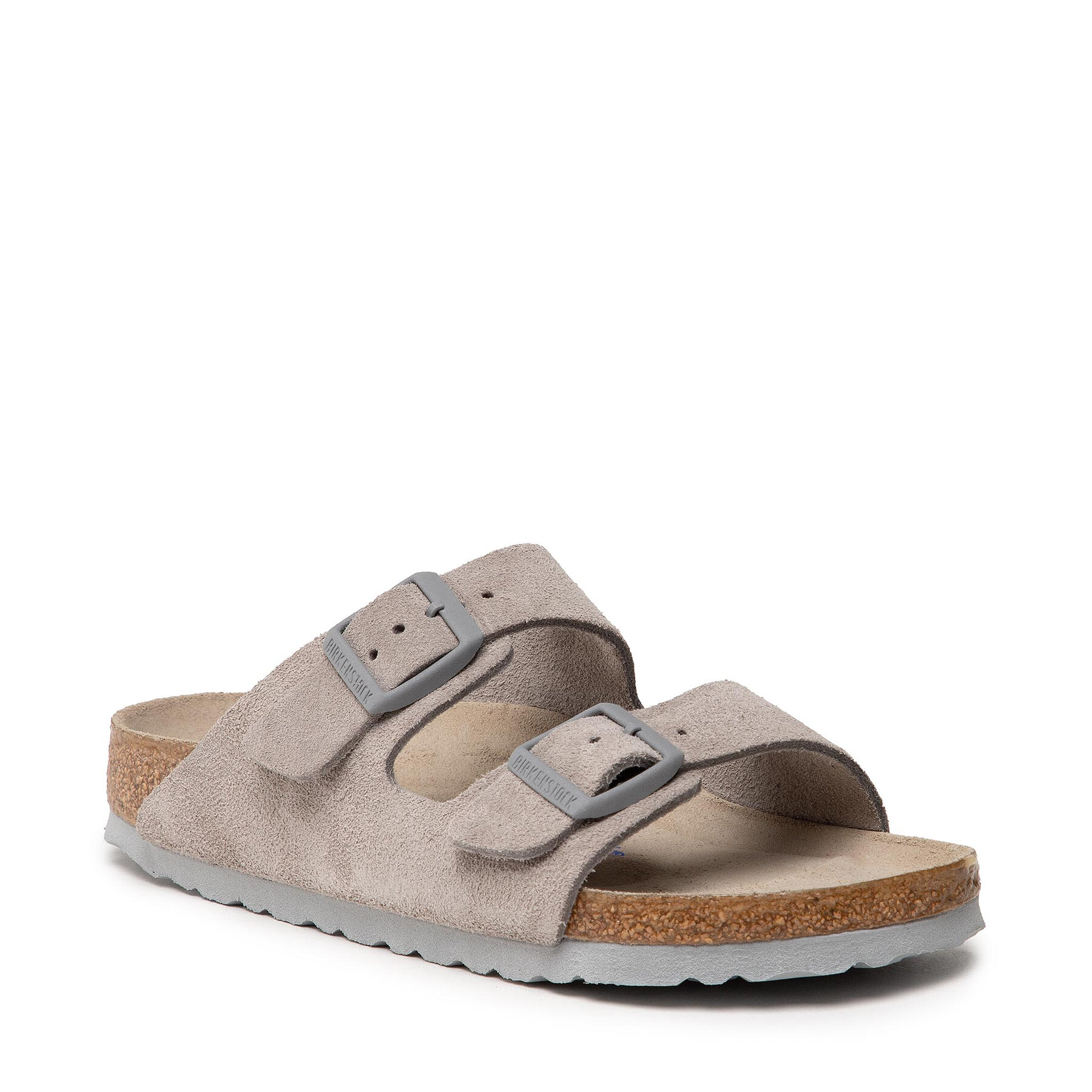 Birkenstock Klapki Arizona 1020557 Szary
