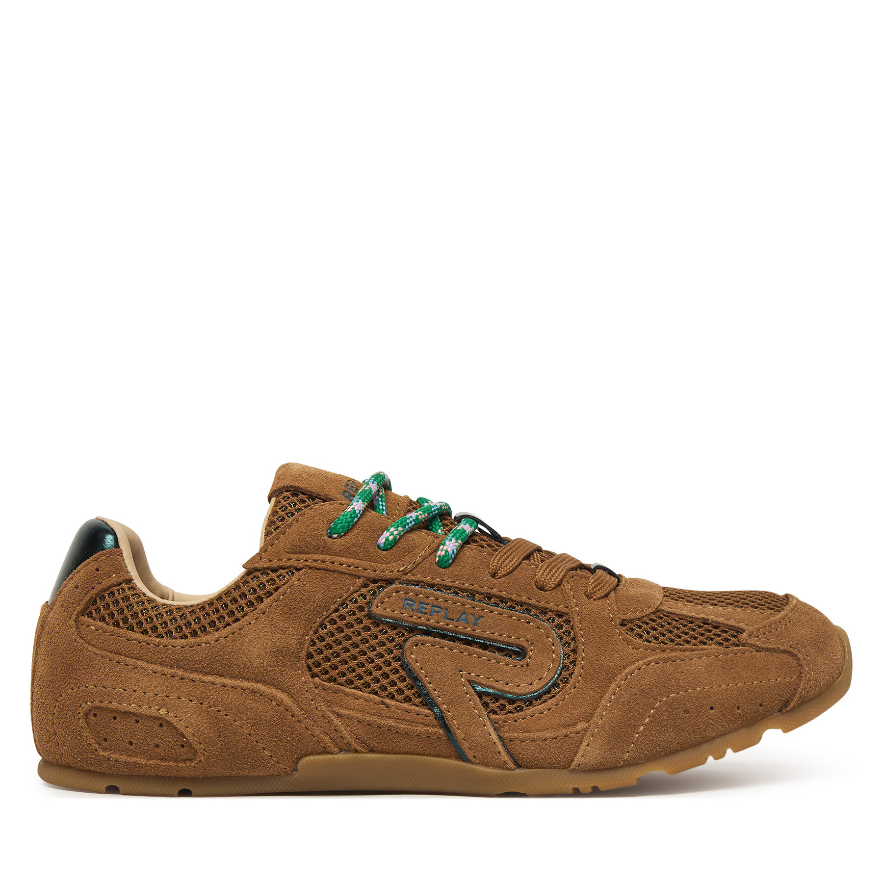 REPLAY Sneakersy GWSM9 .000.C0002L Brązowy