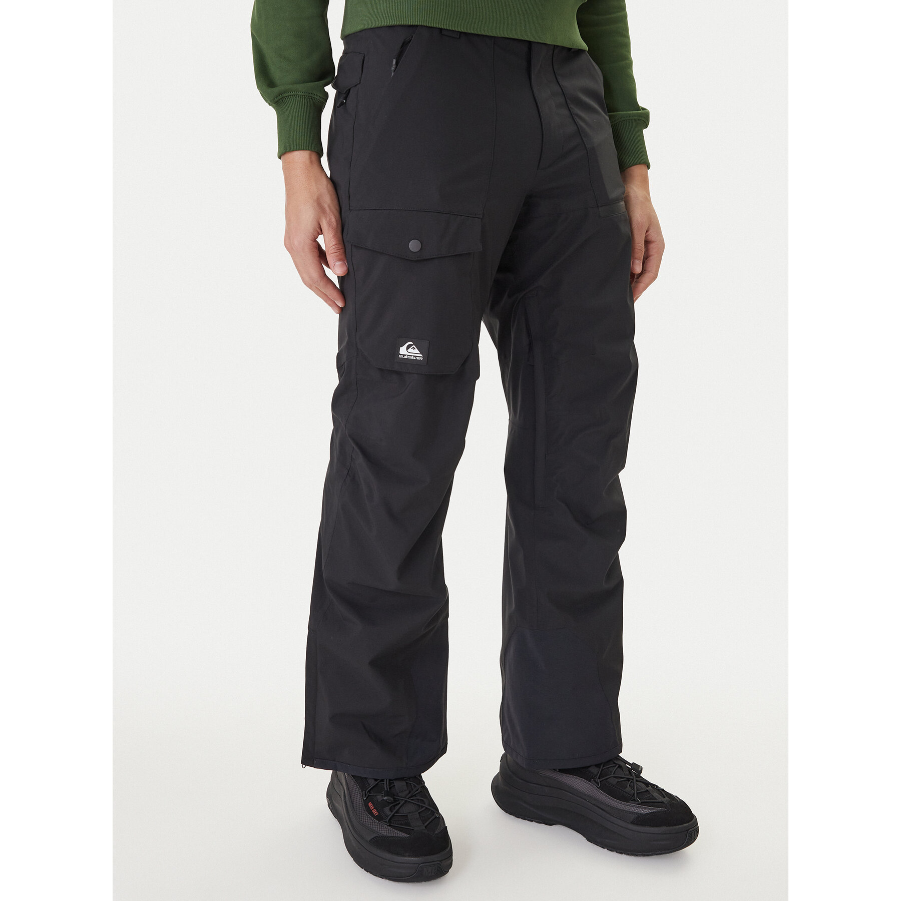 Quiksilver Spodnie snowboardowe Utility EQYTP03220 Czarny Modern Fit