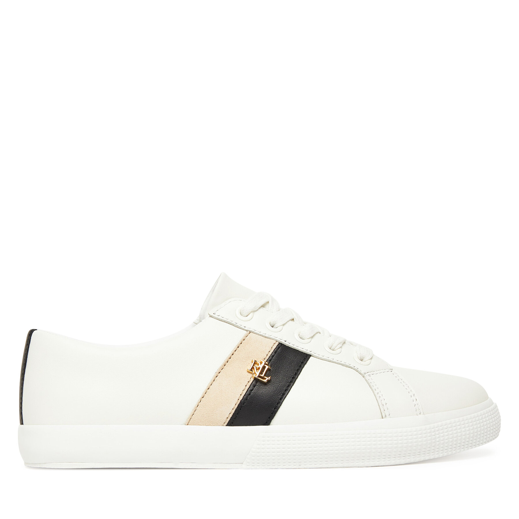 LAUREN RALPH LAUREN Sneakersy Janson II 802979187001 Biały