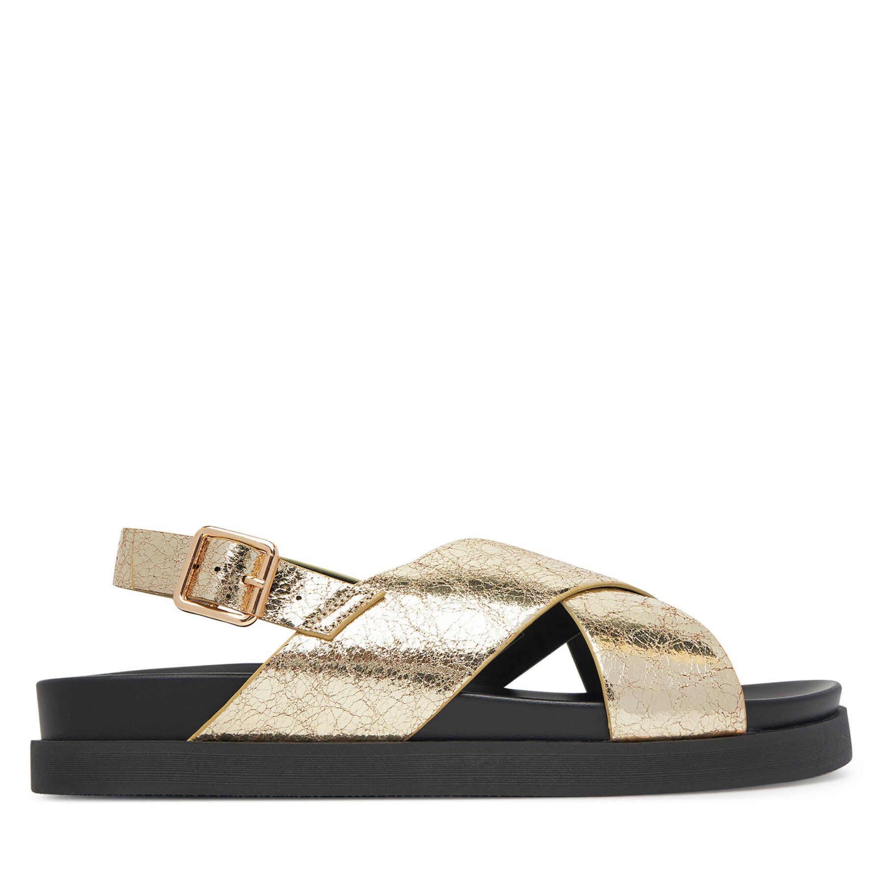 ONLY Shoes Sandały Onlminnie 2 15253212 Złoty