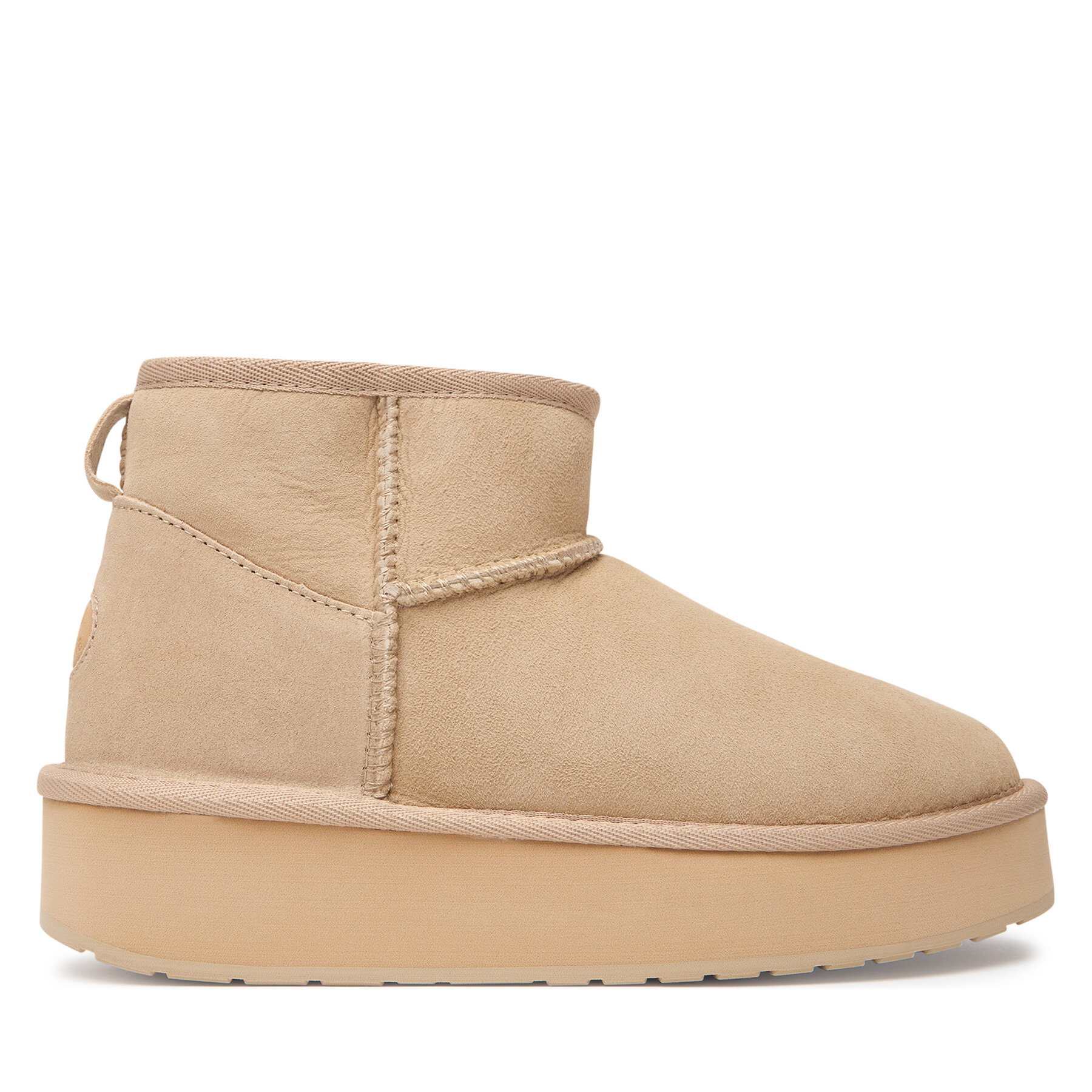 EMU Australia Śniegowce Stinger Micro Flatform 2.0 W13296 Beżowy