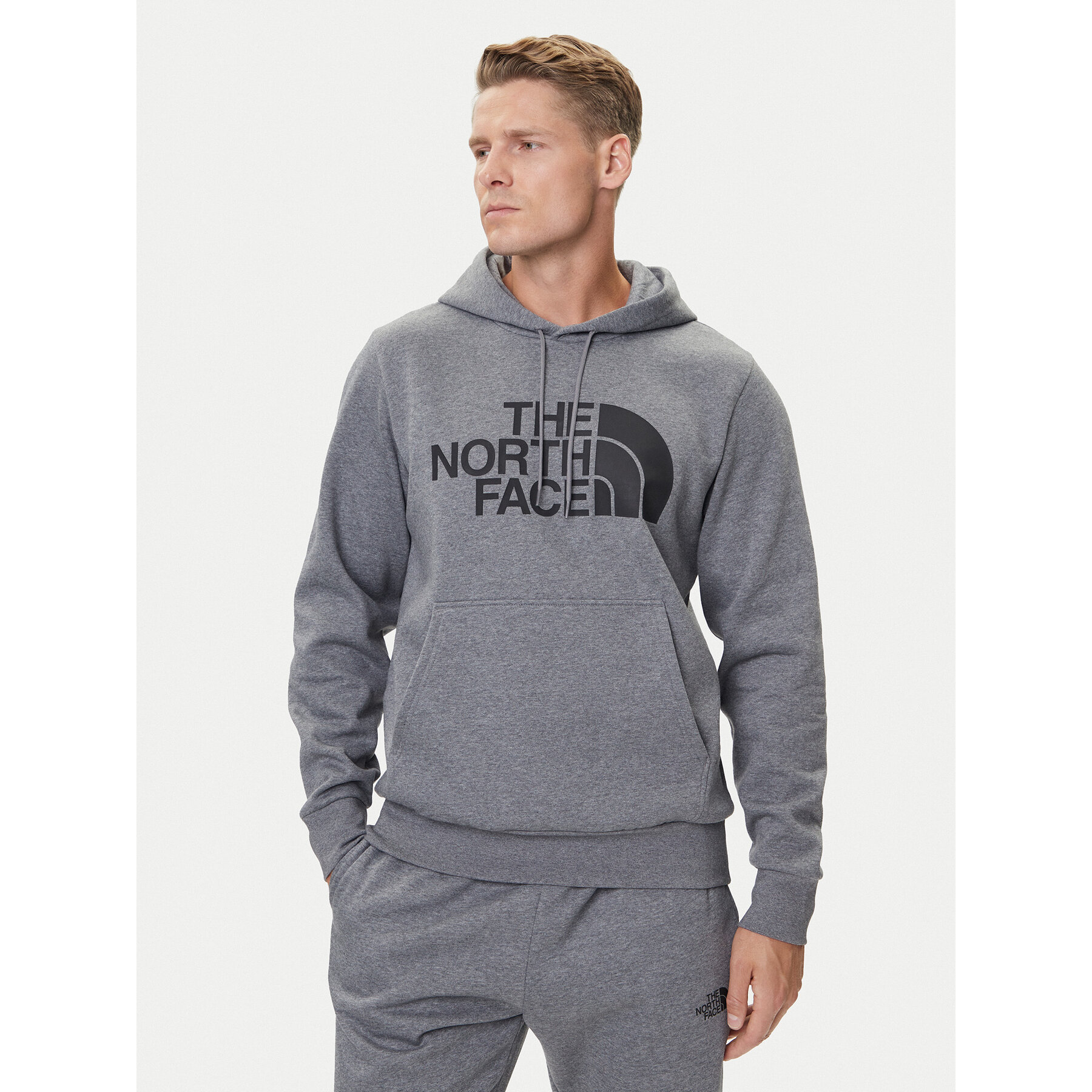 The North Face Bluza Easy NF0A89FF Szary Regular Fit