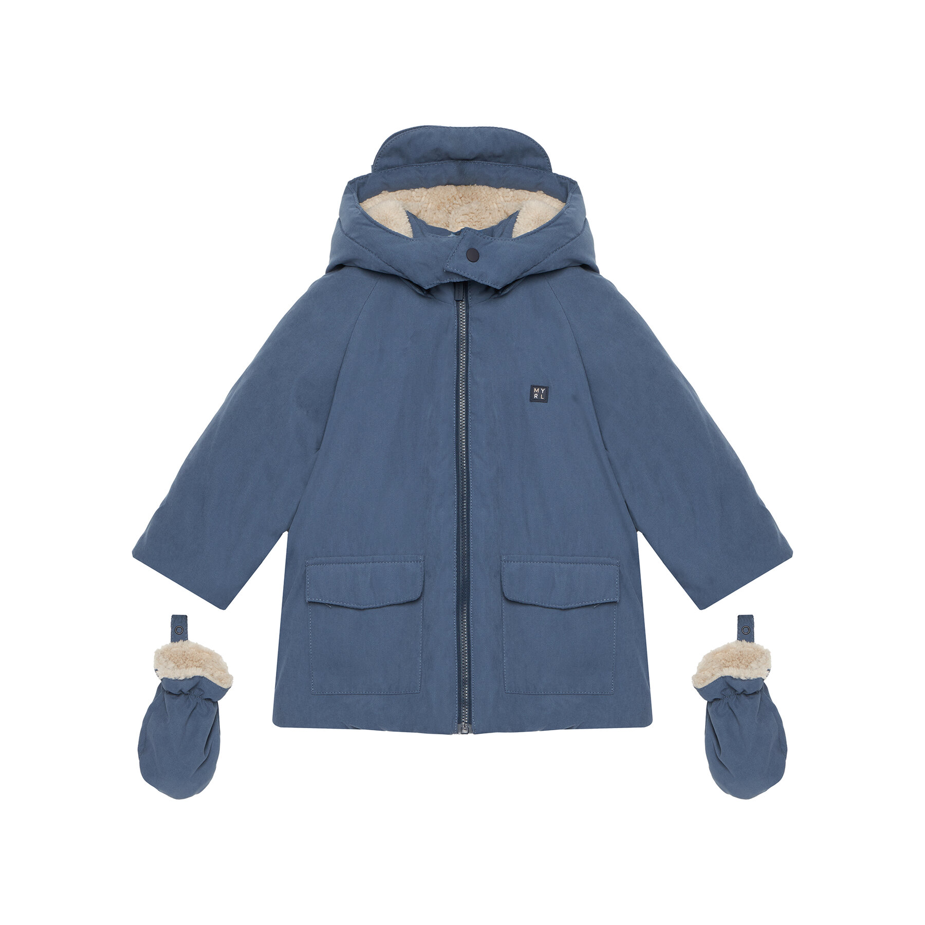 Mayoral Kurtka zimowa 2421 Granatowy Regular Fit