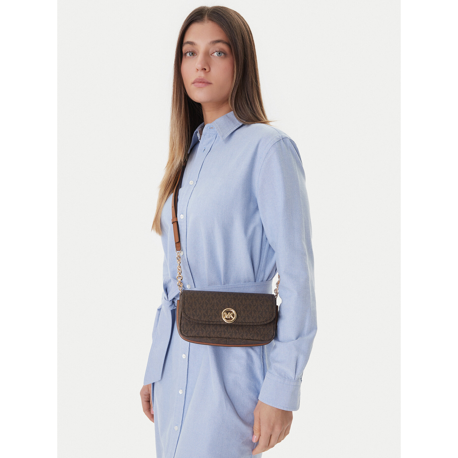 MICHAEL Michael Kors Torebka 32S6GY5C5B Brązowy