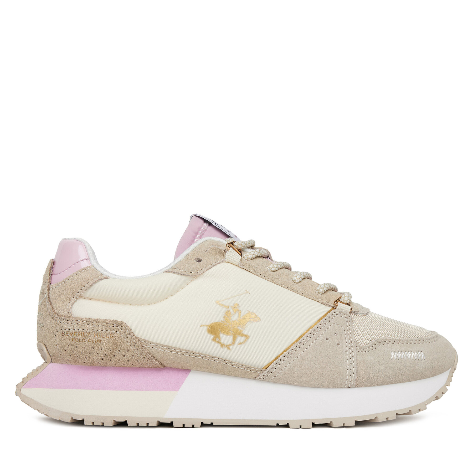 Beverly Hills Polo Club Sneakersy CRUZ MIX 2 Fioletowy