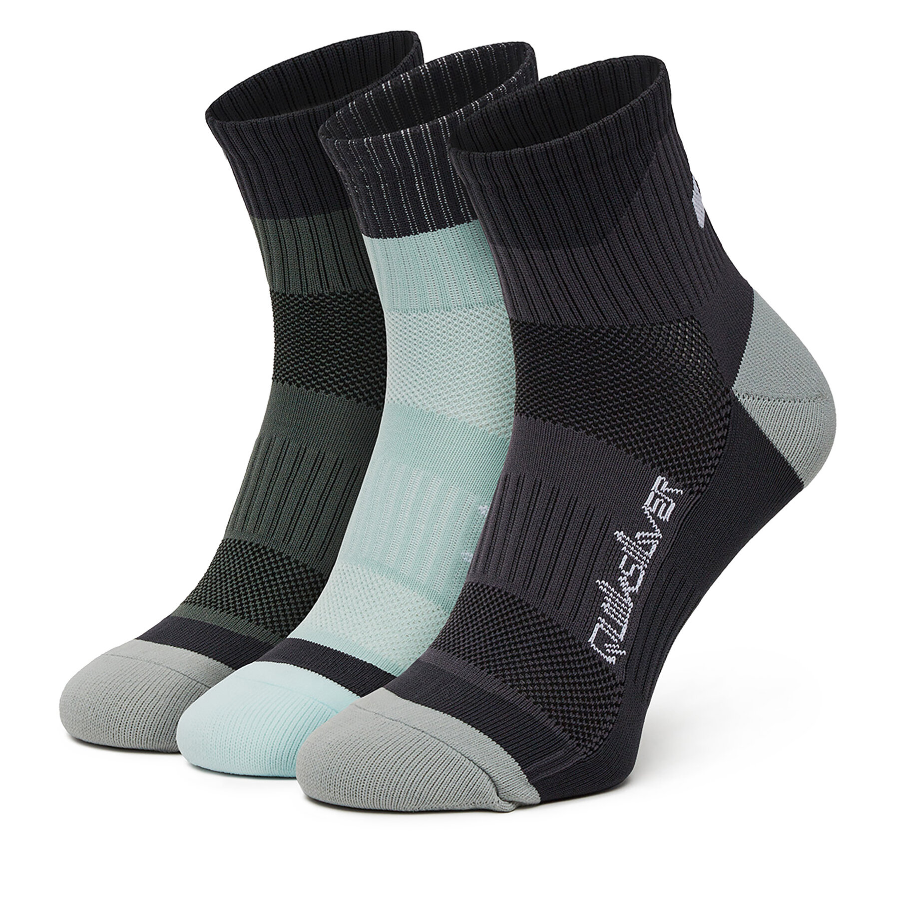 Quiksilver Skarpety długie AS_QUIKSILVER_103Z_SS25 (3-PACK) Zielony