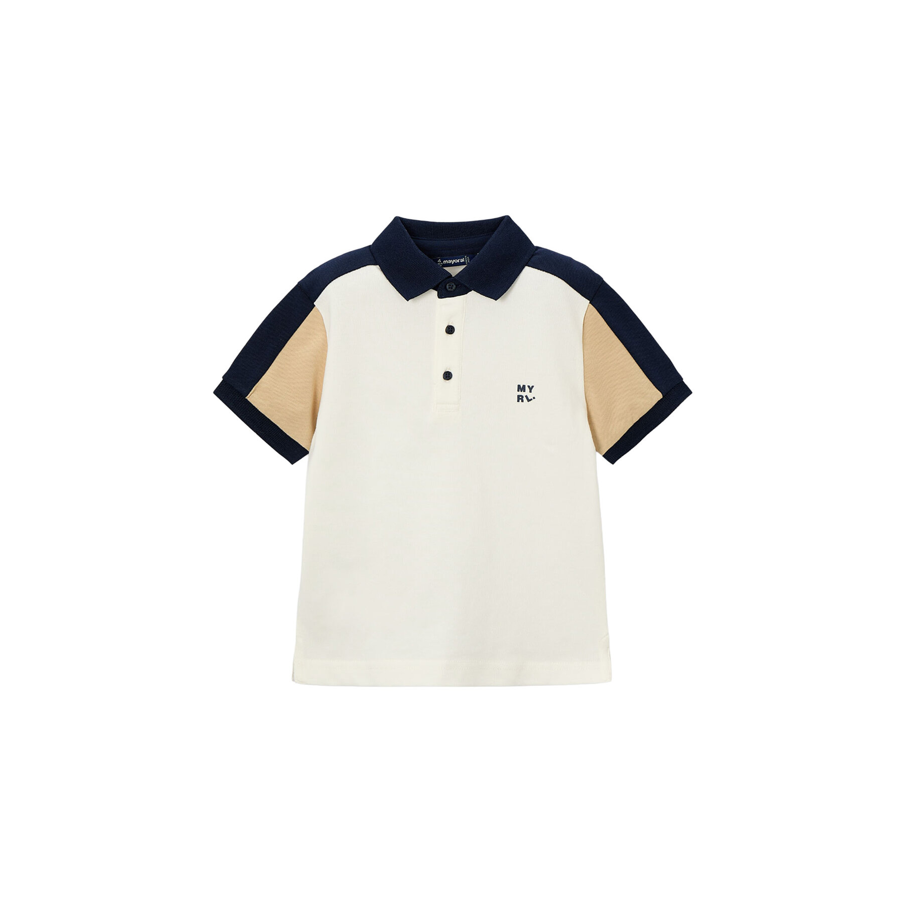 Mayoral Polo 3109 Biały Regular Fit