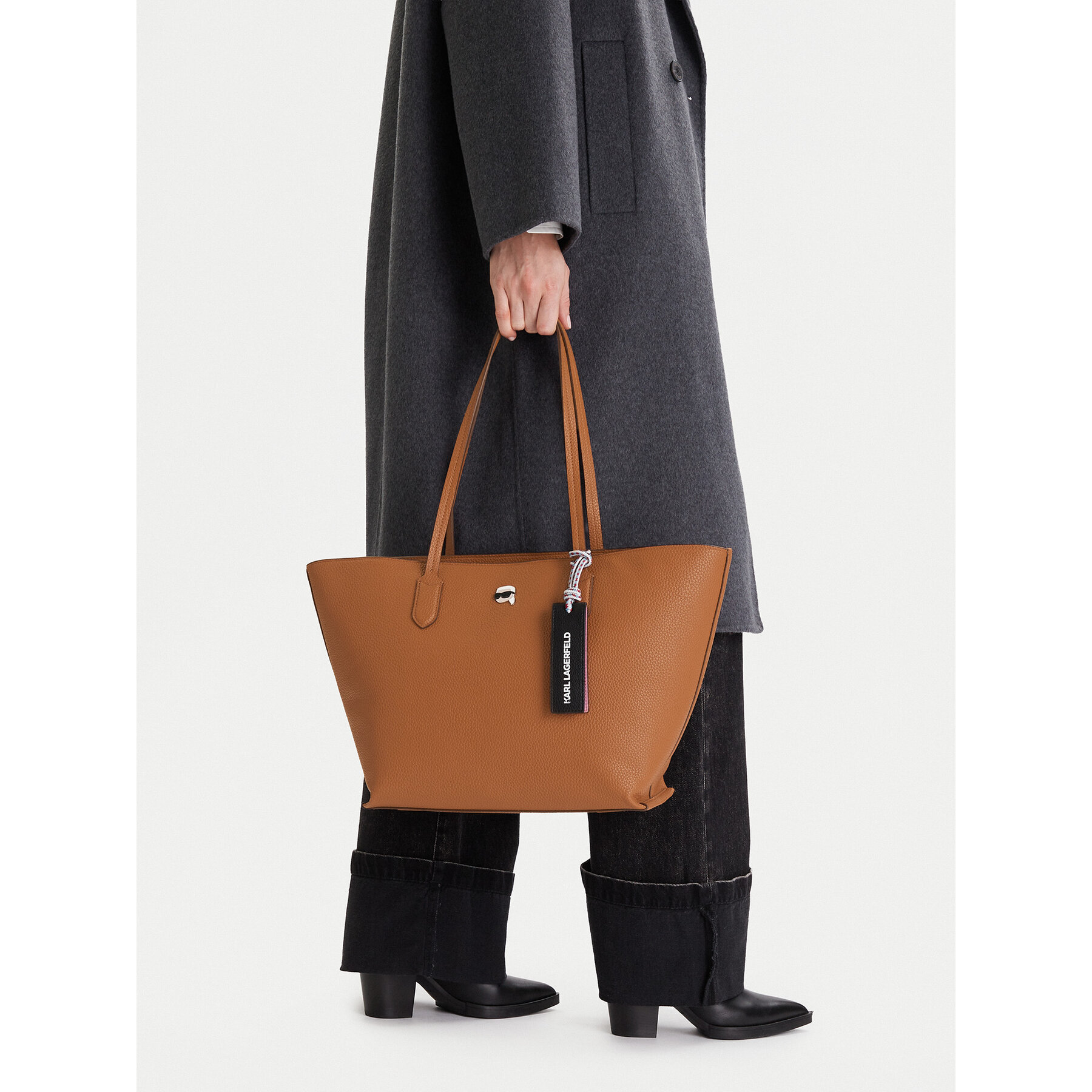 KARL LAGERFELD Torebka A4W30002 Brązowy