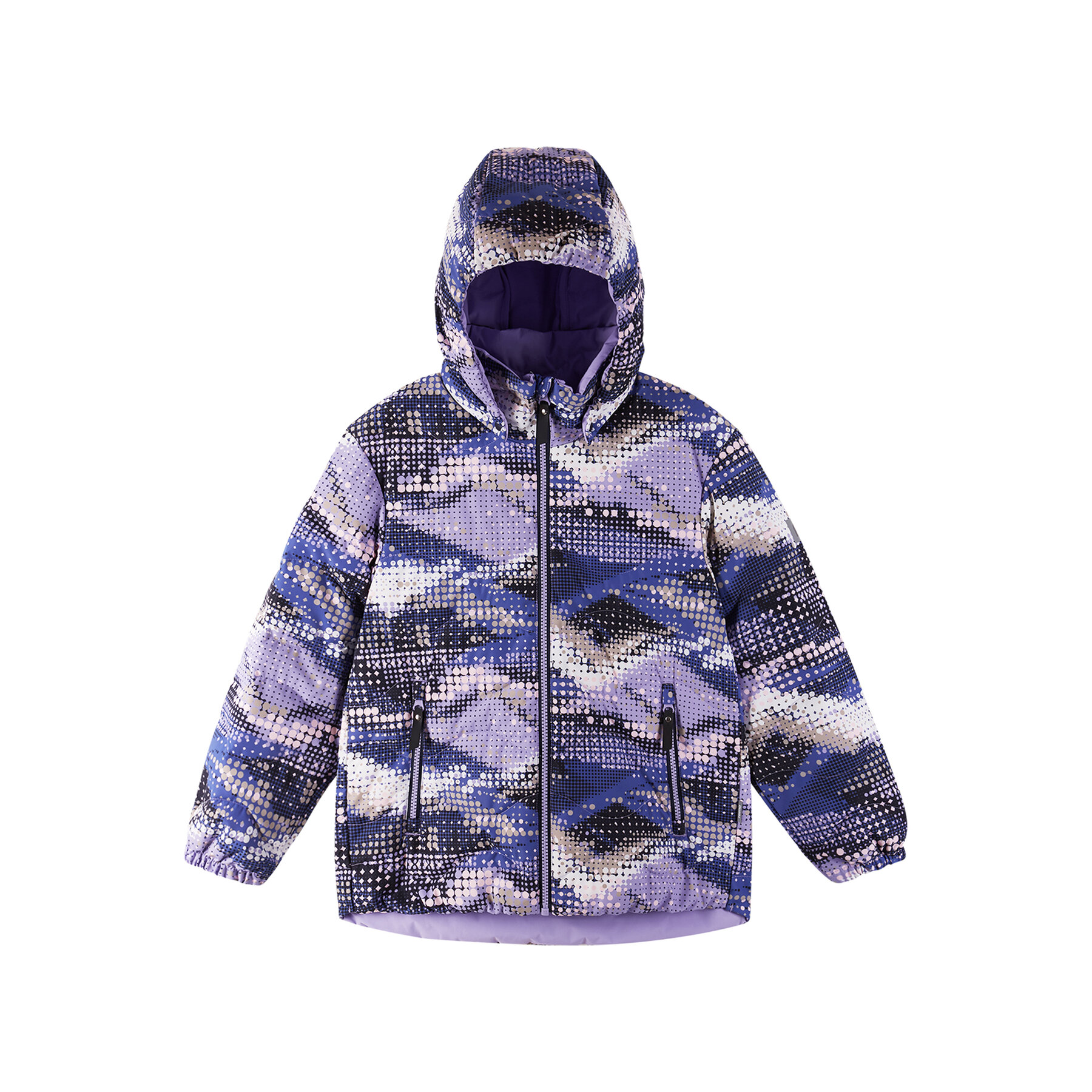 Reima Kurtka puchowa Fossila 5100058C Fioletowy Regular Fit