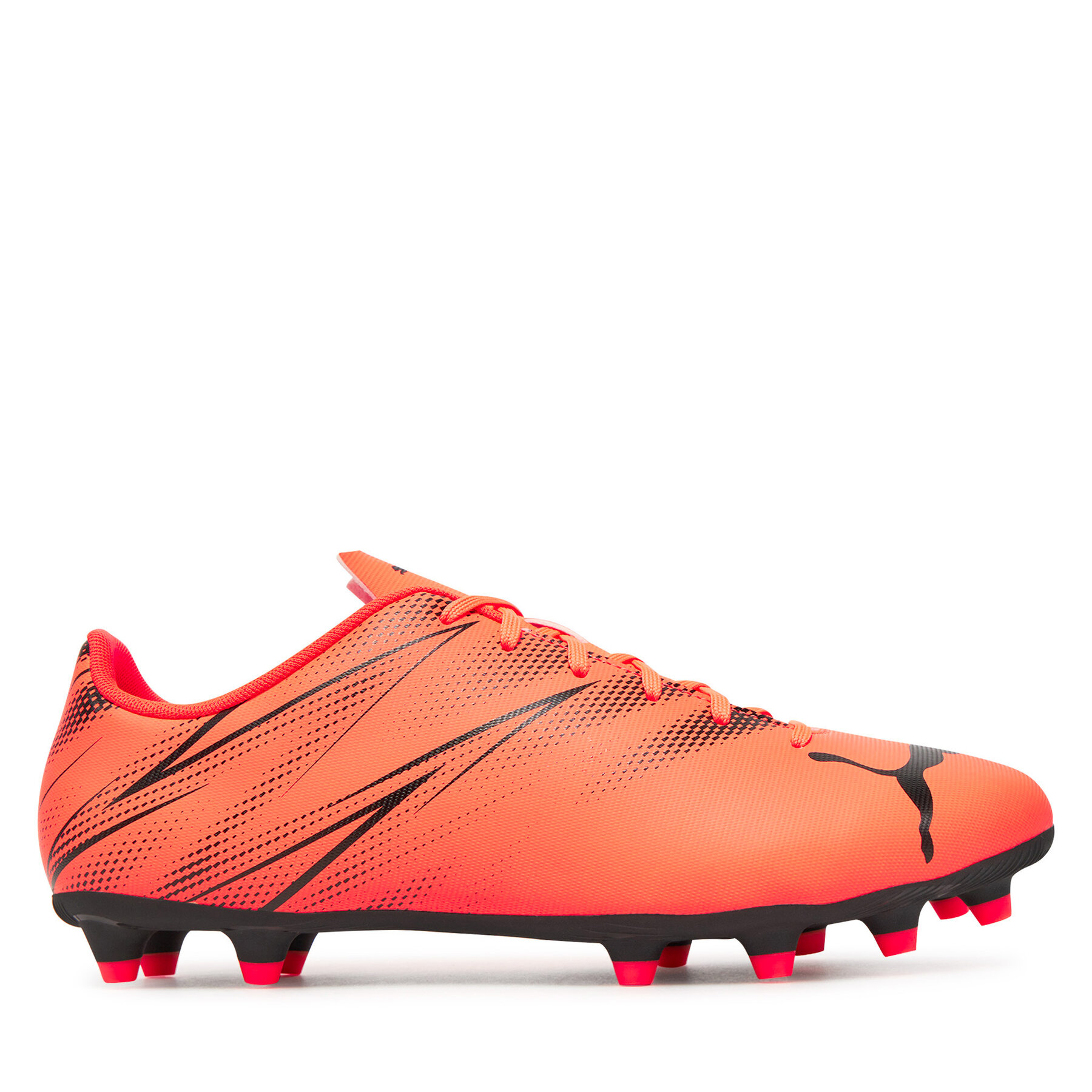 Puma Buty do piłki nożnej Attacanto Fg/Ag 107477 14 Pomarańczowy