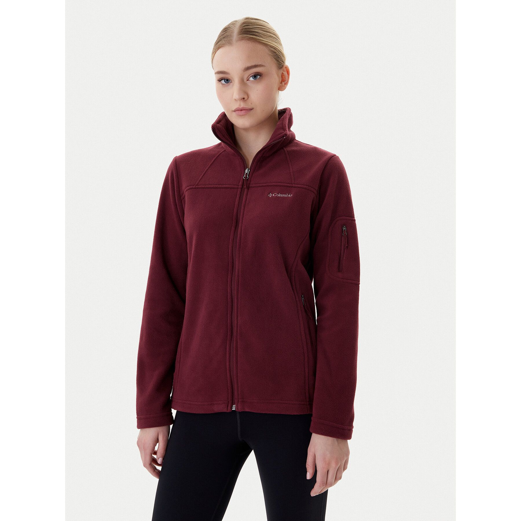 Columbia Polar Fast Trek™ II 1465351 Bordowy Regular Fit