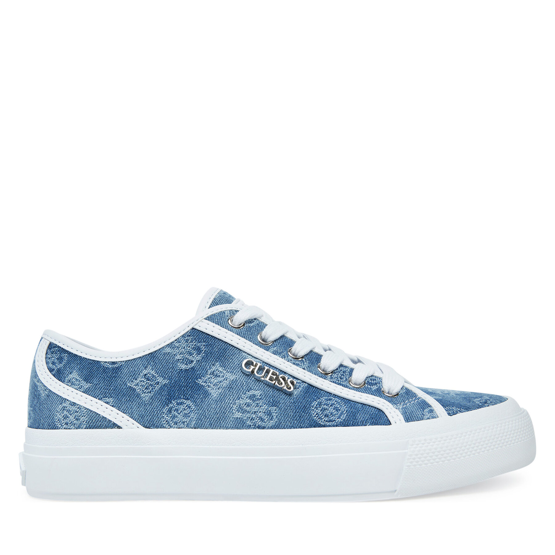 Guess Sneakersy FLJJX7 FAL12 Niebieski